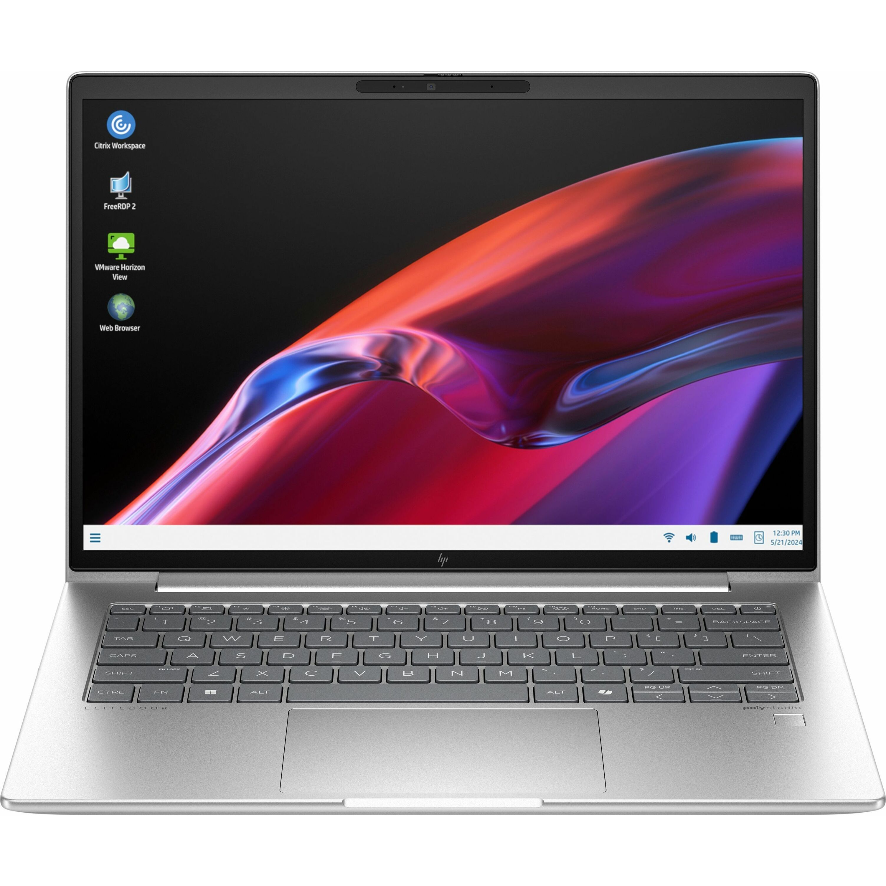 HP Elite mt645 G8 14" Thin Client Notebook - WUXGA - 60 Hz - AMD Ryzen 5 7535U - 8 GB - 256 GB SSD - Pike Silver - AMD Chip - 1920 x 1200 - Windows 11 IoT Enterprise LTSC 2024 - AMD Radeon 660M Graphics - In-plane Switching (IPS) Technology - Front Camera/Webcam - IEEE 802.11ax Wireless LAN Standard