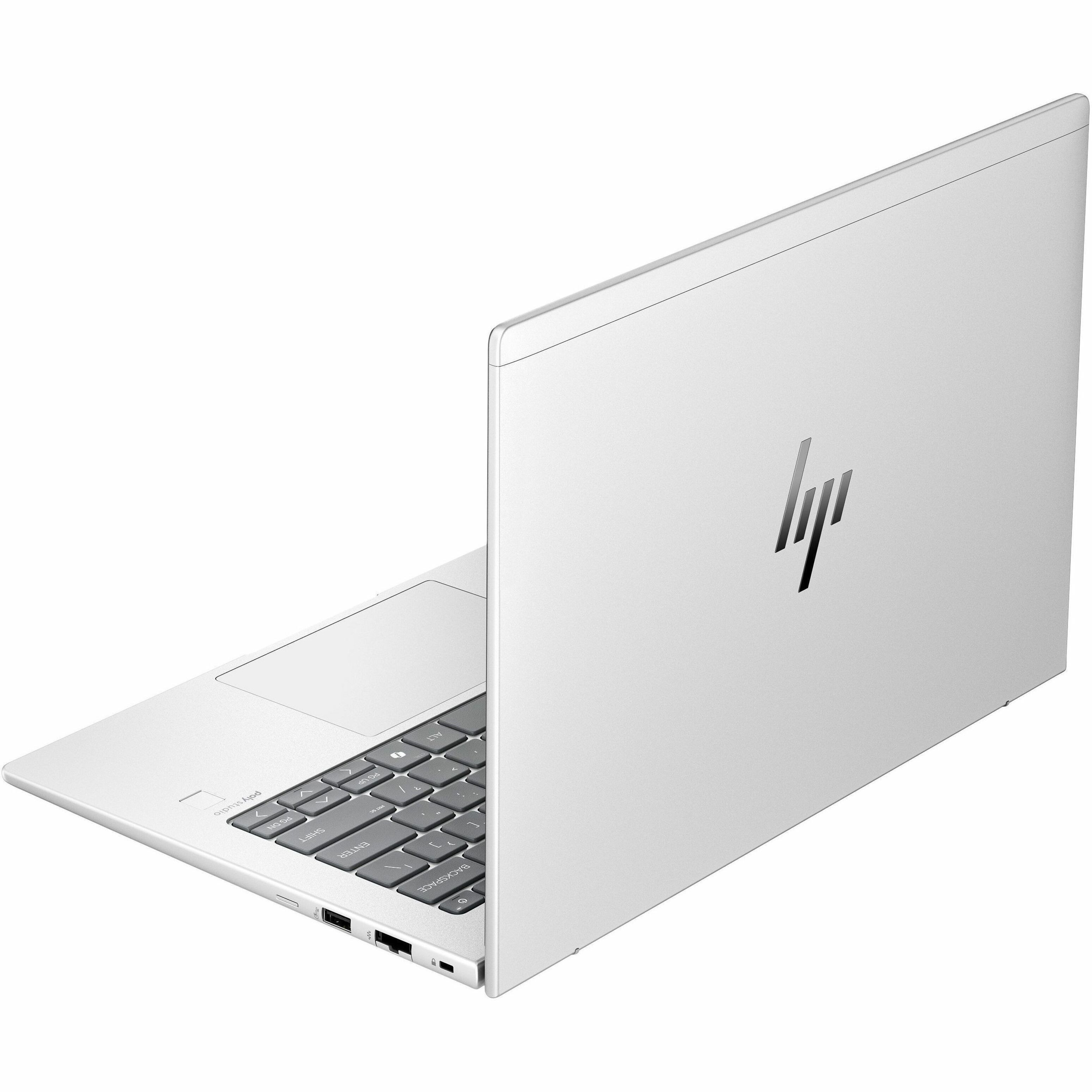 HP Elite mt645 G8 14" Thin Client Notebook - WUXGA - AMD Ryzen 5 7535U - 16 GB - 256 GB SSD - Pike Silver - AMD Chip - 1920 x 1200 - Windows 11 IoT Enterprise LTSC 2024 - AMD Radeon 660M Graphics - In-plane Switching (IPS) Technology - Front Camera/Webcam - IEEE 802.11ax Wireless LAN Standard - Wi-Fi 6E — alternate image4