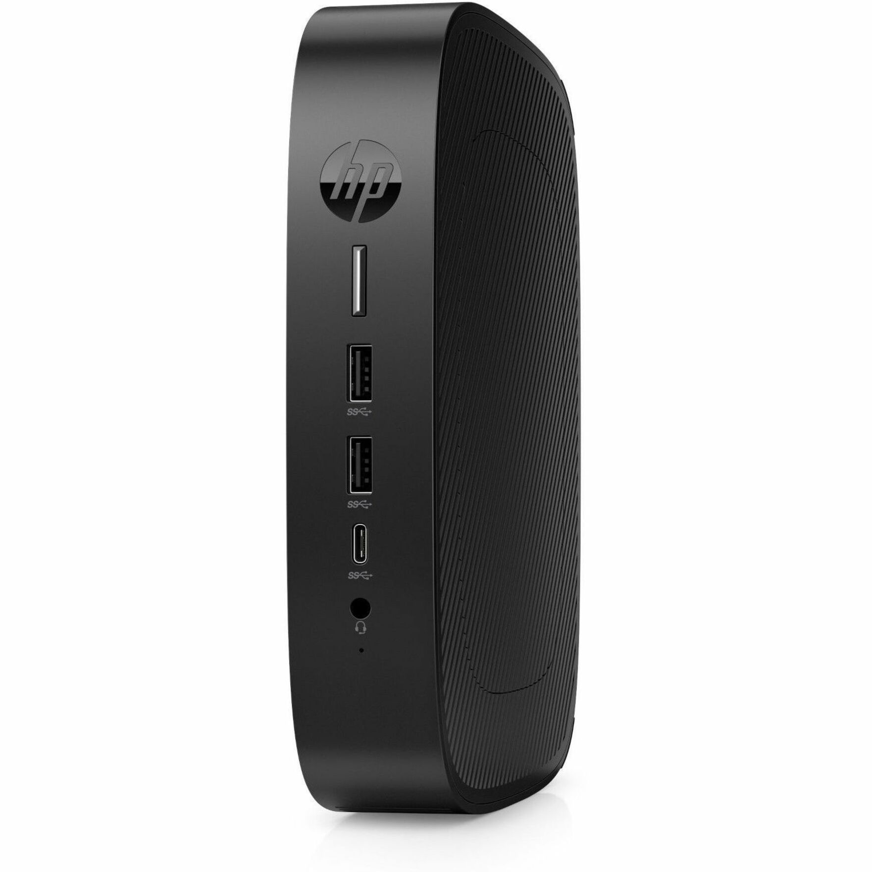 HP Elite t655 Thin Client Ryzen Embedded R2314 Quad-core (4 Core) 2.10 GHz - TAA Compliant - AMD Chip - 8 GB RAM DDR4 SDRAM - 64 GB Flash - Gigabit Ethernet - Windows 11 IoT Enterprise LTSC 2024French) - IEEE 802.11ax - Bluetooth 5.3 - DisplayPort - Network (RJ-45) - 7 Total USB Port(s) - 2 USB 2.0 Port(s) - USB Type-C - French Keyboard - 45 W — left