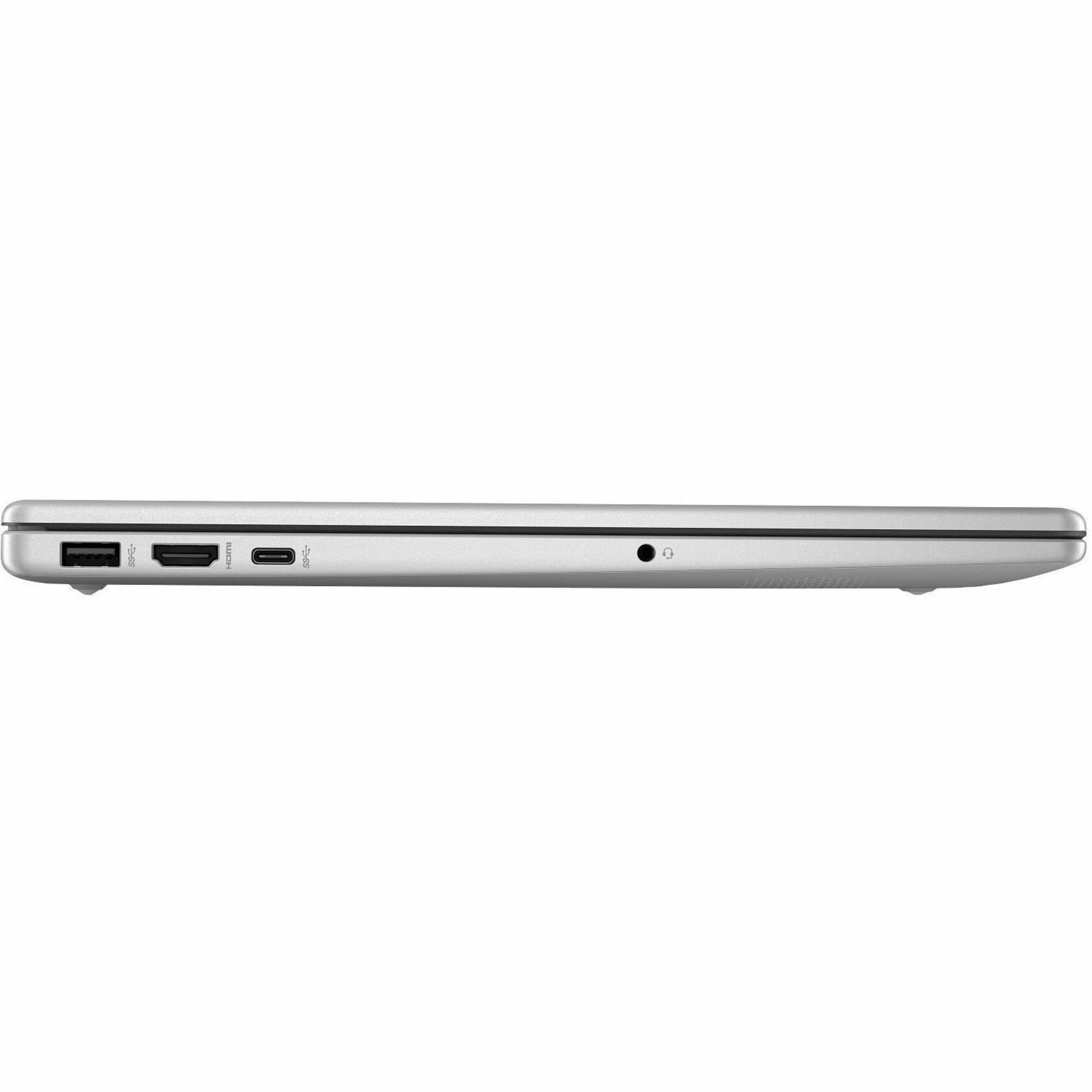 HP 15-fd0000 15-fd0014ca 15.6" Notebook - Full HD - Intel Core i5 13th Gen i5-1334U - 16 GB - 512 GB SSD - Natural Silver Aluminum, Natural Silver - Intel Chip - 1920 x 1080 - Windows 11 Home - Intel Iris X? Graphics - In-plane Switching (IPS) Technology - Front Camera/Webcam - 9.75 Hours Battery Run Time - IEEE 802.11ax Wireless LAN Standard — right