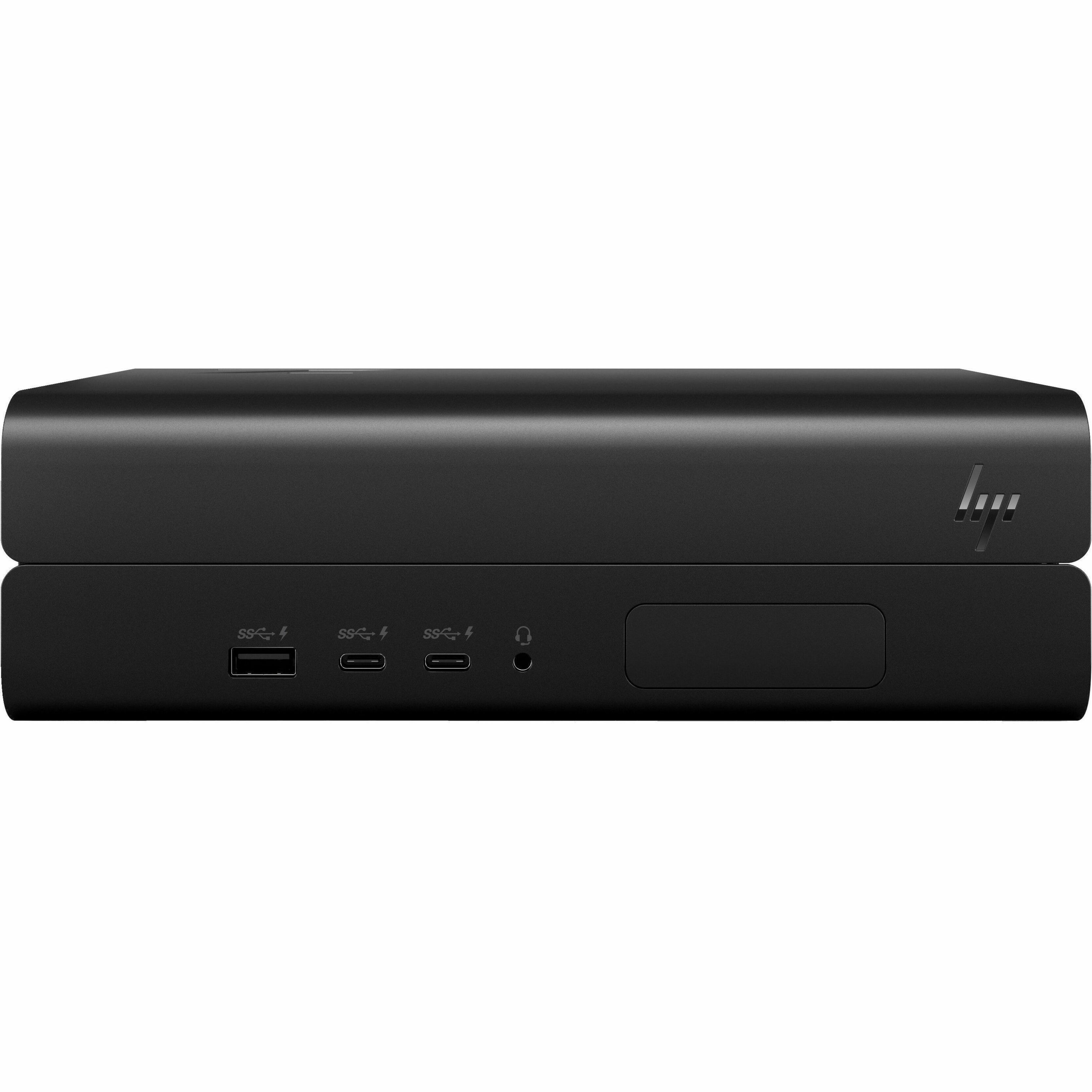 HP Z2 Mini G9 Workstation - 1 - Mini PC - Intel W680 Chip - NVMe Controller - 0, 1 RAID Levels - Gigabit Ethernet — right