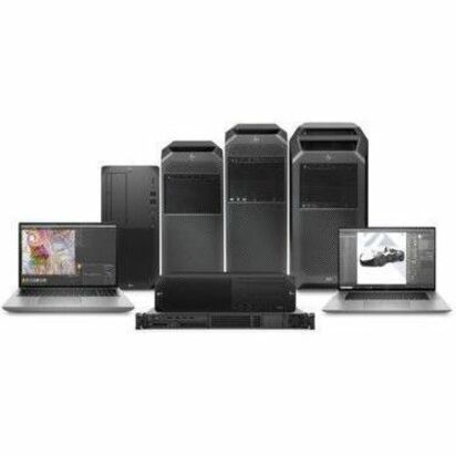 HP Z2 G9 Workstation - 1 Core i7 14th Gen i7-14700 - 16 GB - 512 GB SSD - Tower - Black - Intel W680 Chip - Windows 11 Pro - Serial ATA/600, NVMe Controller - 0, 1 RAID Levels - Gigabit Ethernet - Wireless LAN — alternate image4