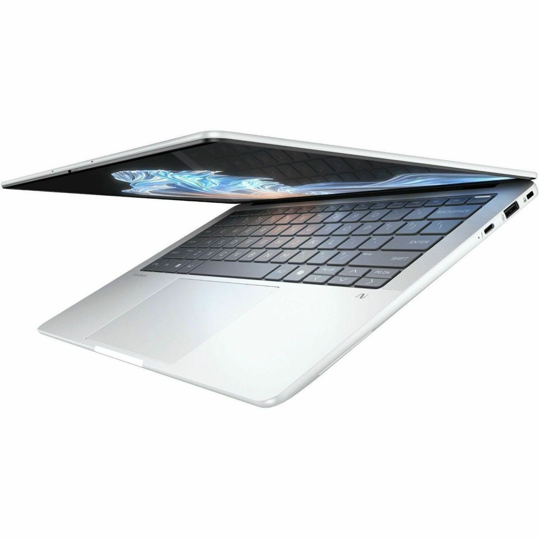 HP EliteBook X G1a 14" Touchscreen Copilot+ PC Notebook - 2.8K - AMD Ryzen AI 7 PRO 360 - 32 GB - 1 TB SSD - Glacier Silver - Smart Buy - AMD Chip - 2880 x 1800 - Windows 11 Pro - AMD Radeon 880M Graphics - BrightView, In-plane Switching (IPS) Technology - Front Camera/Webcam - IEEE 802.11be Wireless LAN Standard — alternate image1