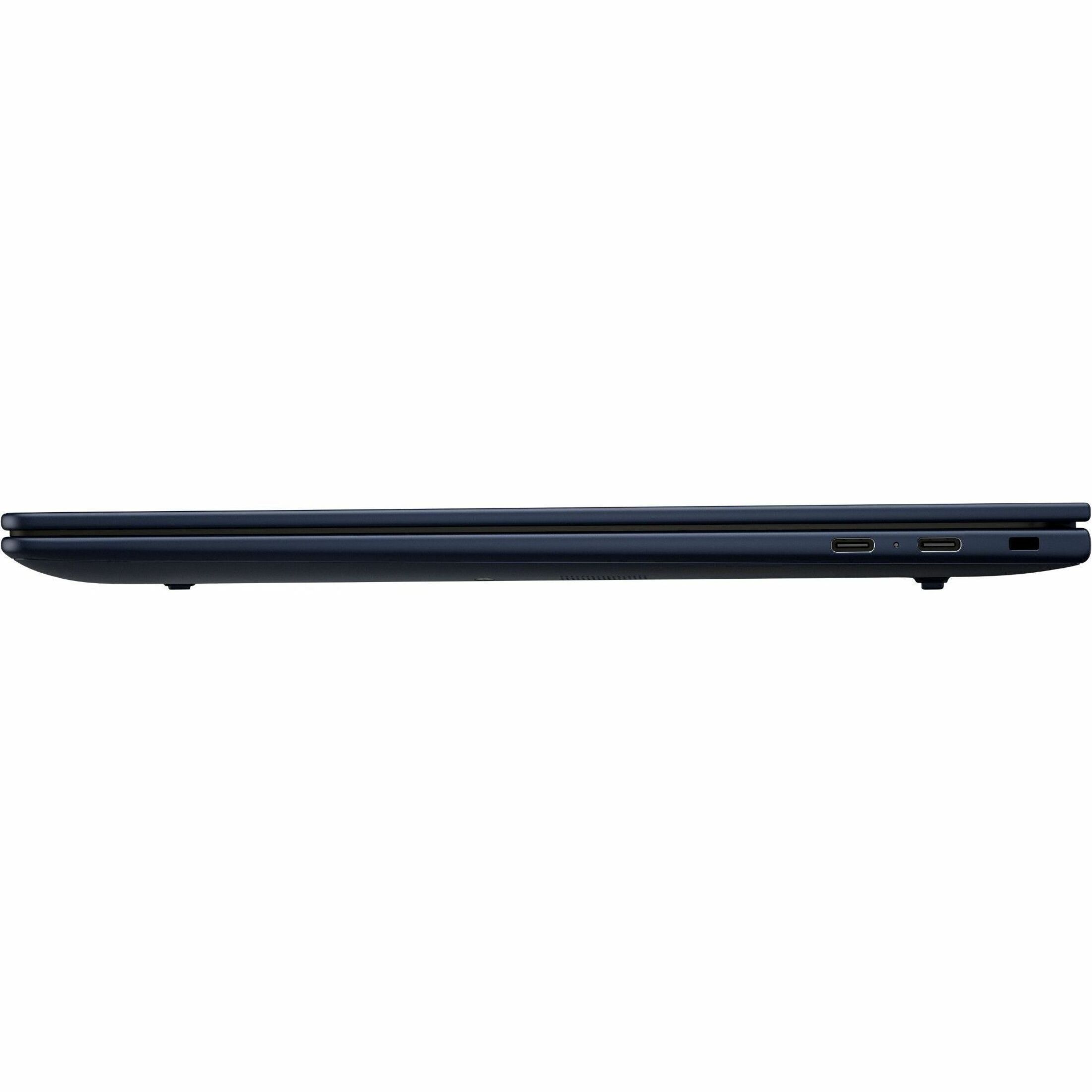 HP EliteBook Ultra G1i 14 inch Notebook Next Gen AI PC Wolf Pro Security Edition - 2.8K - 2880 x 1800 - (Intel Core Ultra 7 258V Octa-core (8 Core) 2.2 GHz) - 32 GB Total RAM - 32 GB On-board Memory - 512 GB SSD - Atmosphere Blue - Smart Buy - Intel Chip - 2880 x 1800 - Windows 11 Pro - Intel Arc Graphics - In-plane Switching (IPS) Technology, BrightView - Front Camera/Webcam - IEEE 802.11be Wireless LAN Standard — left