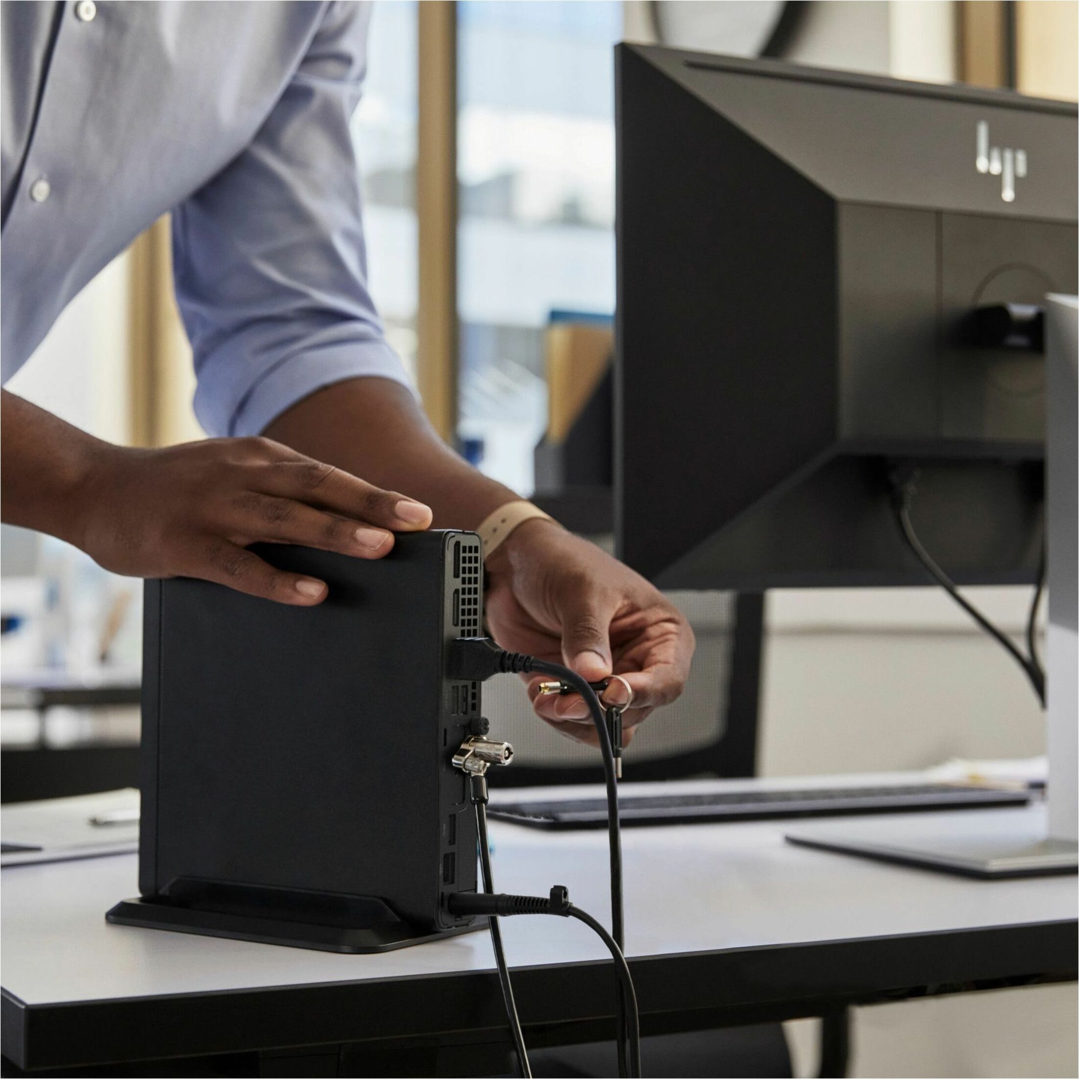 HP Pro Mini 400 G9 Desktop Computer - Intel Core i5 14th Gen i5-14500T - 8 GB - 512 GB SSD - Mini PC - Intel Q670 Chip - 90 W — alternate image1