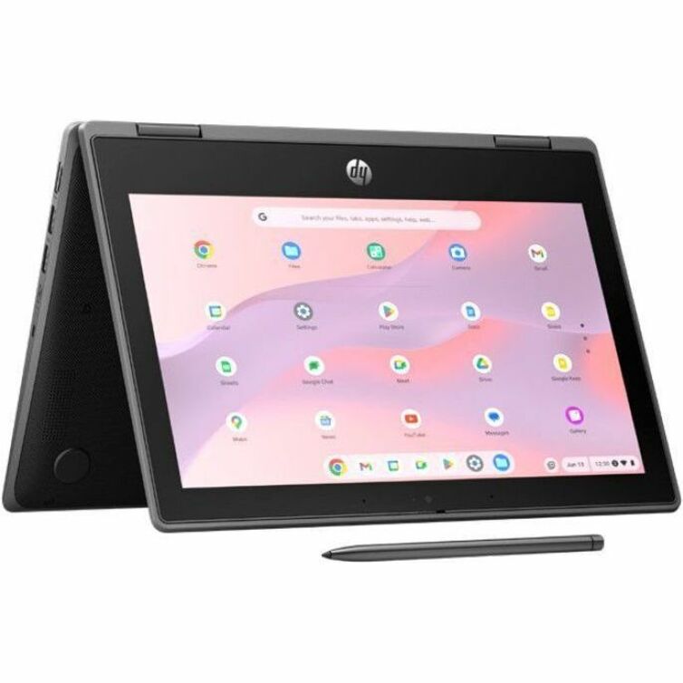HP Fortis Flip G1i 11" Touchscreen Convertible 2 in 1 Chromebook - Intel N150 - 4 GB - 32 GB Flash Memory - English Keyboard - Smart Buy - Intel Chip - ChromeOS — alternate image1