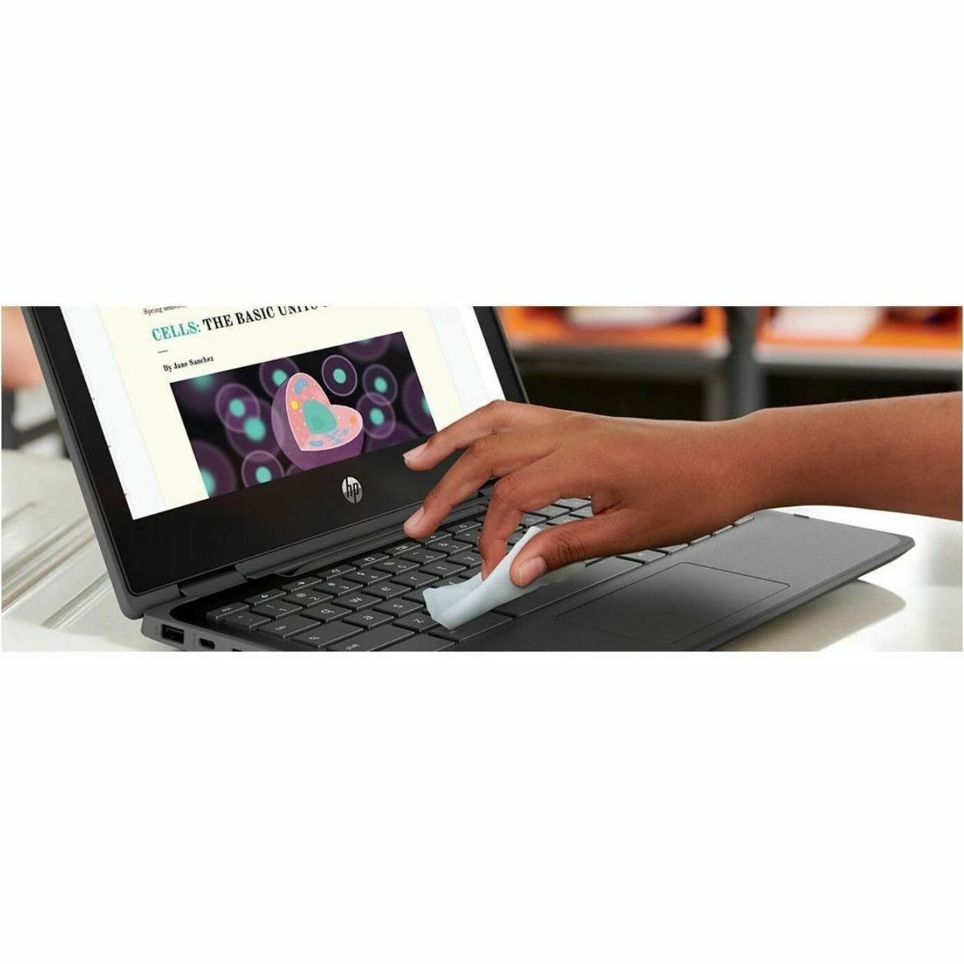 HP Fortis G1i 14" Chromebook - Intel N150 - 4 GB - 32 GB Flash Memory - English Keyboard - Smart Buy - Intel Chip - 1366 x 768 - ChromeOS - Intel UHD Graphics — alternate image5