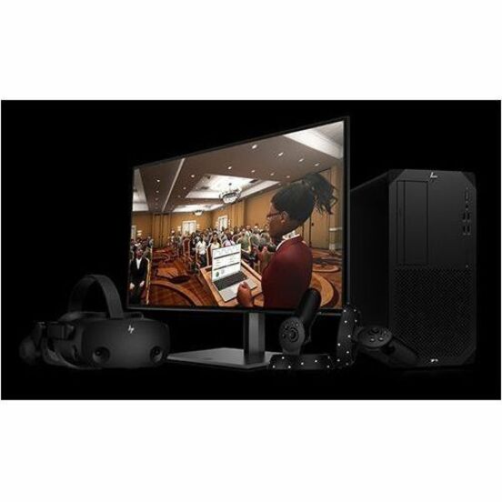 HP Z2 G9 Workstation - 1 Core i9 14th Gen i9-14900K - 64 GB - 2 TB SSD - Tower - Black - Intel W680 Chip - Windows 11 Pro - 16 GB Graphics - Serial ATA/600, NVMe Controller - 0, 1 RAID Levels - Gigabit Ethernet — alternate image11
