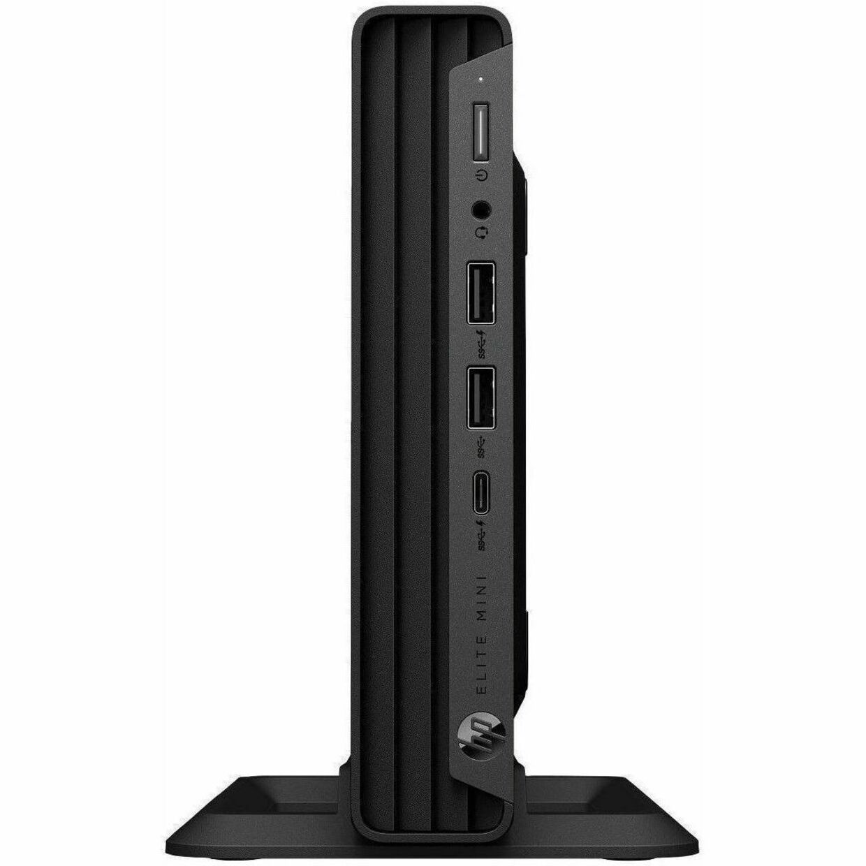 HP Elite Mini 600 G9 Desktop Computer - Intel Core i7 13th Gen i7-13700T - 32 GB - 512 GB PCI Express NVMe SSD - Mini PC - Intel Q670 Chip - Intel UHD Graphics 770 — front
