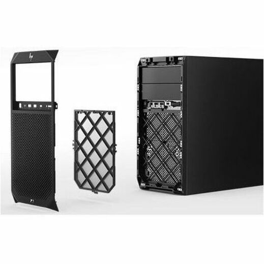HP Z2 G9 Workstation - 1 Core i9 14th Gen i9-14900 - 64 GB - 2 TB SSD - Tower - Black - Intel W680 Chip - Windows 11 Home - 16 GB Graphics - Serial ATA/600, NVMe Controller - 0, 1 RAID Levels - Gigabit Ethernet — alternate image1