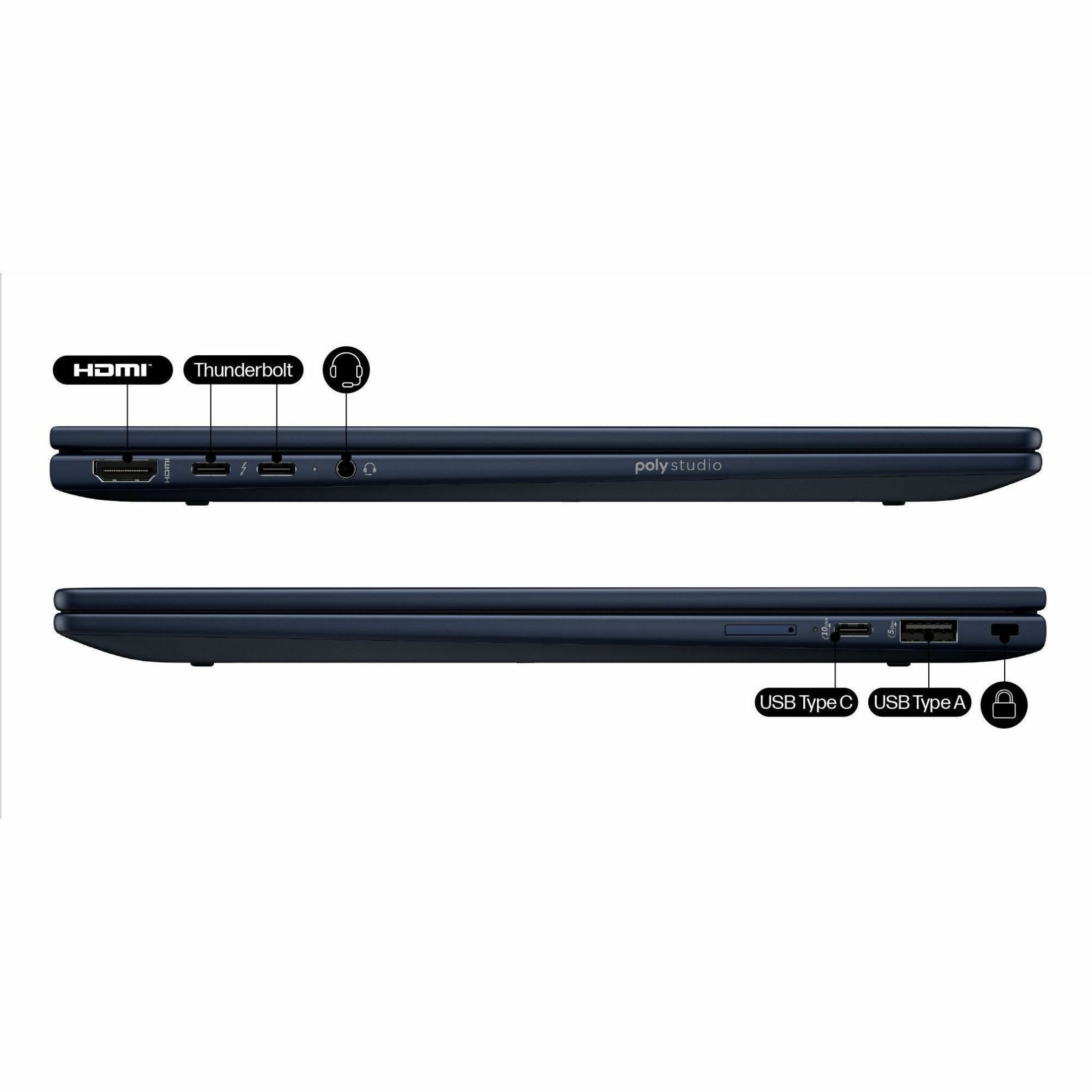 HP EliteBook X Flip G1i 14" Notebook Next Gen AI PC - WUXGA - 1920 x 1200 - (Intel Core Ultra 7 268V Octa-core (8 Core) - 32 GB Total RAM - 32 GB On-board Memory - 512 GB SSD - Smart Buy - Intel Chip - 1920 x 1200 - Windows 11 Pro - Intel Arc Graphics - In-plane Switching (IPS) Technology - IEEE 802.11be Wireless LAN Standard — alternate image4