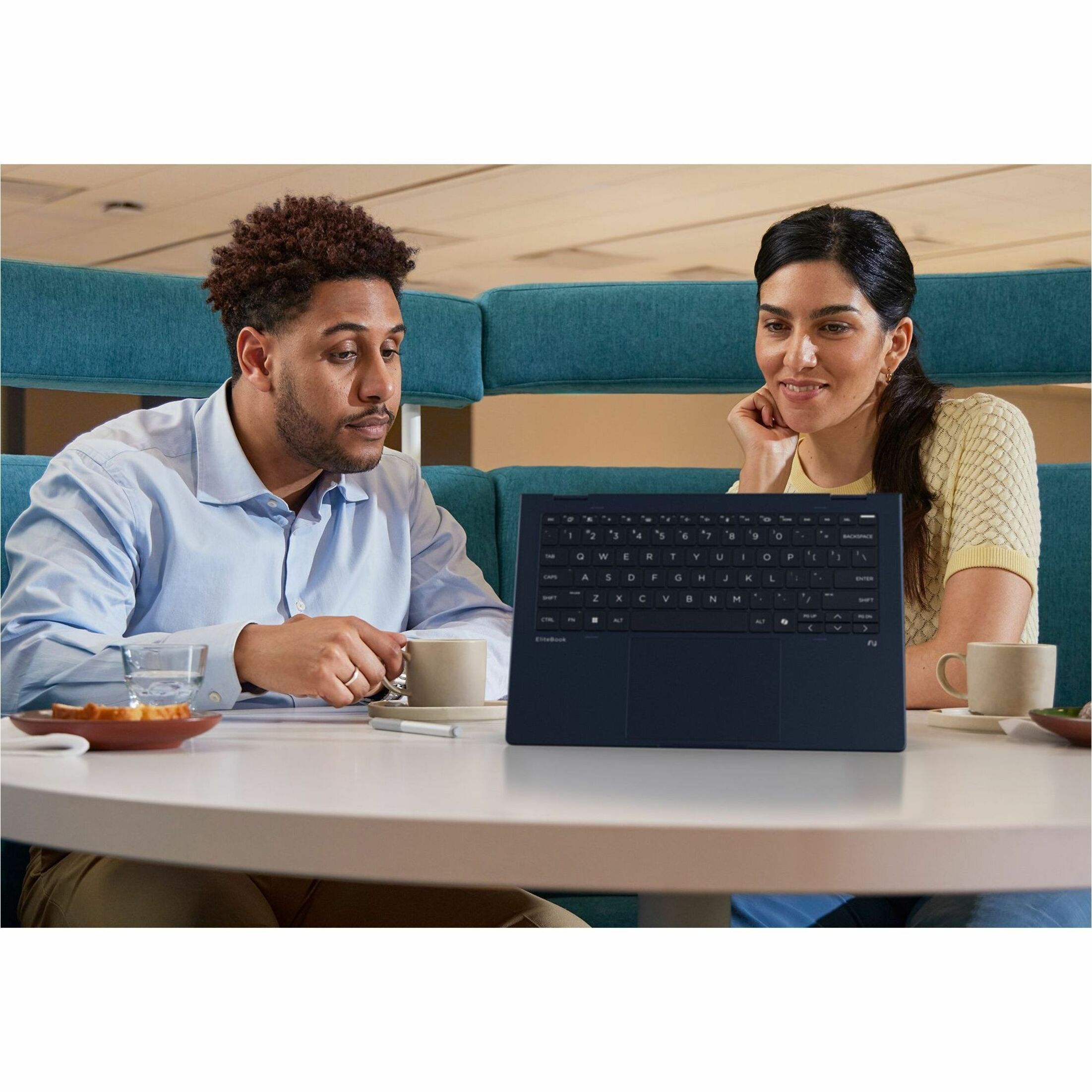 HP EliteBook X Flip G1i 14" Notebook Next Gen AI PC - WUXGA - 1920 x 1200 - (Intel Core Ultra 7 258V Octa-core (8 Core) - 32 GB Total RAM - 32 GB On-board Memory - 1 TB SSD - Smart Buy - Intel Chip - 1920 x 1200 - Windows 11 Pro - Intel Arc Graphics - In-plane Switching (IPS) Technology - IEEE 802.11be Wireless LAN Standard — life style