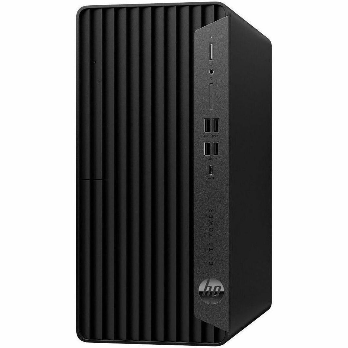 HP Elite 600 G9 Desktop Computer - Intel Core i5 12th Gen i5-12500 - 16 GB - 256 GB SSD - Tower - Intel Q670 Chip — left