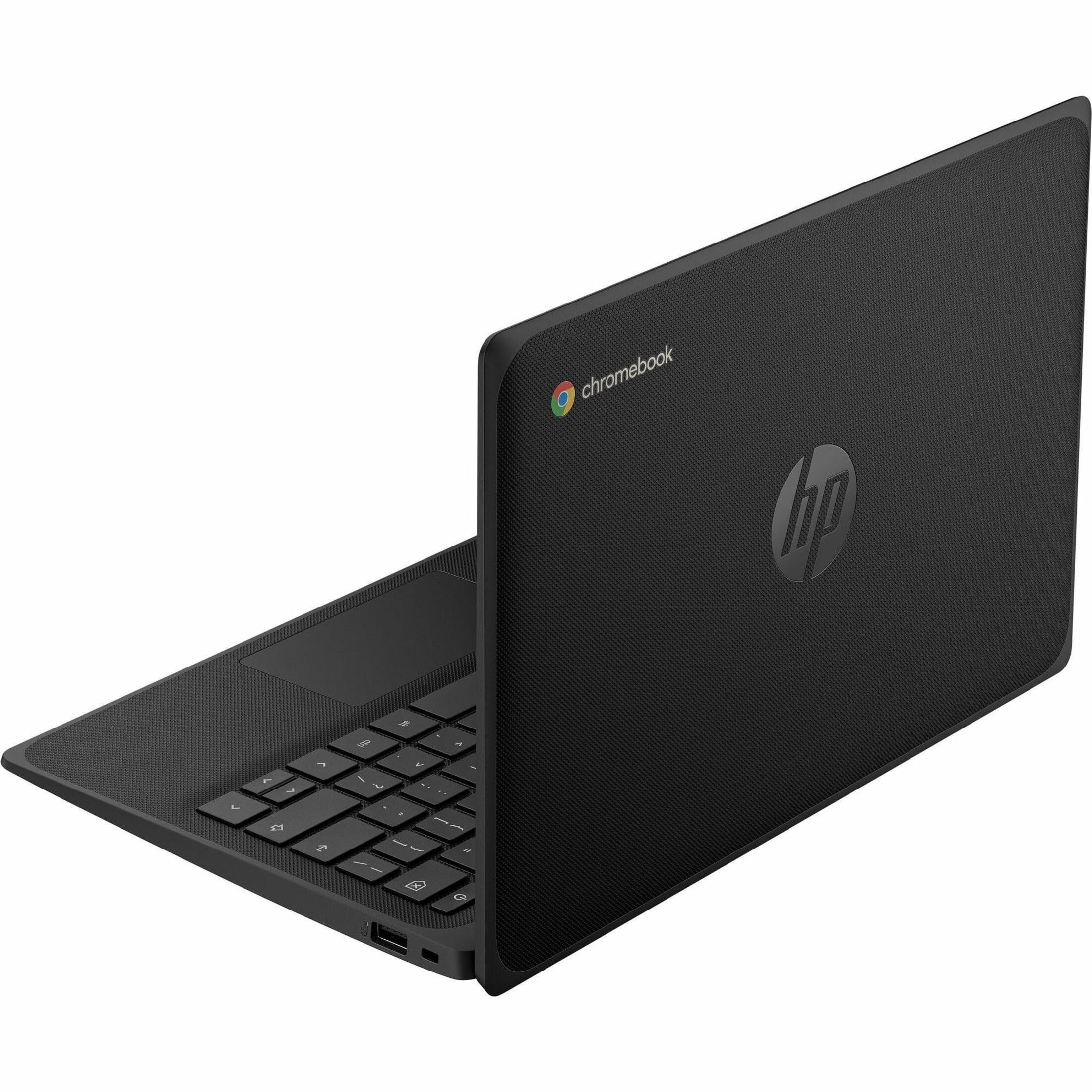 HP Fortis G1m 11.6" Touchscreen Rugged Chromebook - HD - 60 Hz - Octa-core (ARM Cortex A76 + Cortex A55) - 4 GB - 32 GB Flash Memory - English, French Keyboard - Jet Black - MediaTek Kompanio 520 Chip - 1366 x 768 - ChromeOS - ARM Mali G52 MP2 Graphics - Front Camera/Webcam - 16 Hours Battery Run Time - IEEE 802.11ax Wireless LAN Standard — alternate image3