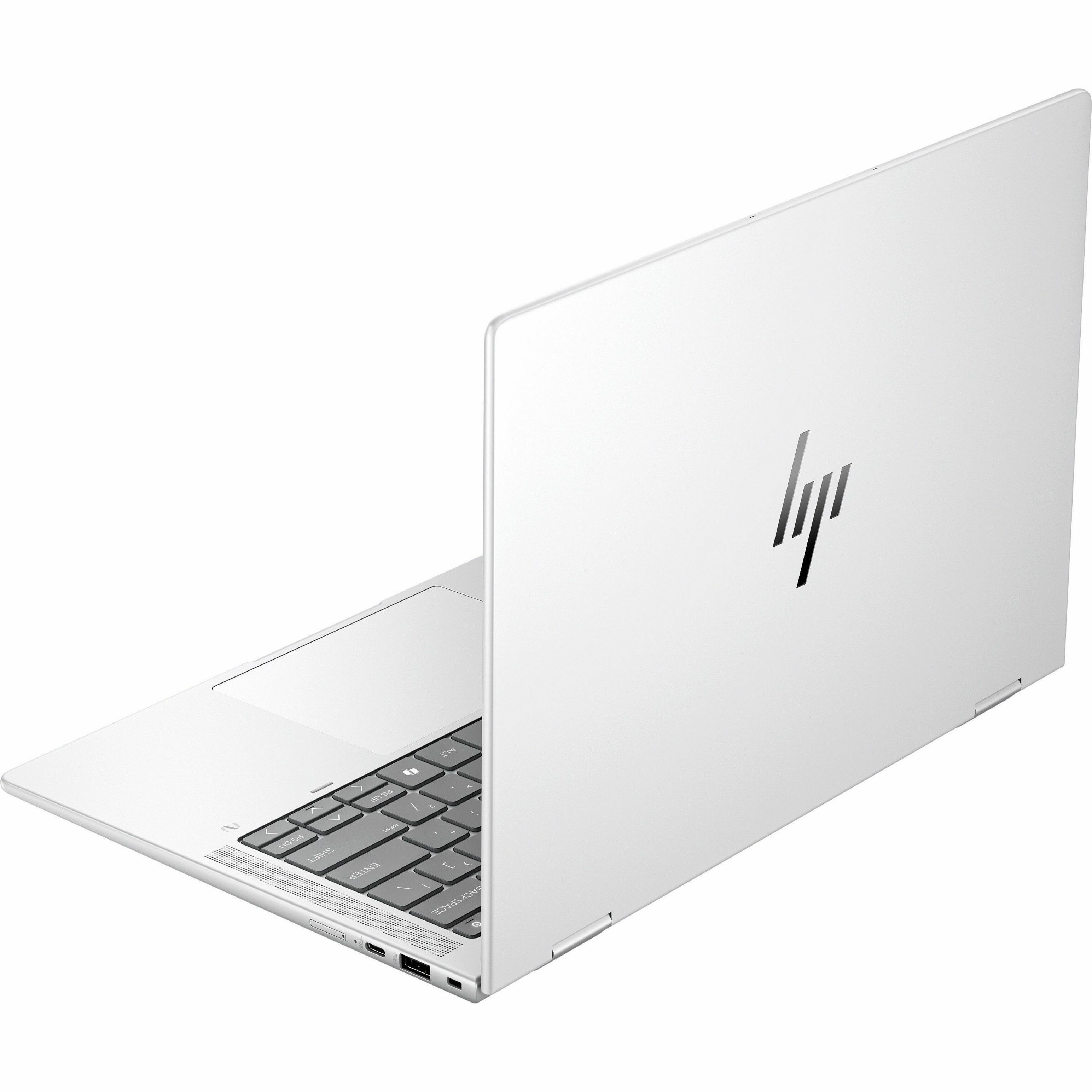 HP EliteBook X Flip G1i 14" Touchscreen Convertible 2 in 1 Notebook - WUXGA - 60 Hz - Intel Core Ultra 5 236V - 16 GB - 512 GB SSD - English, French Keyboard - Glacier Silver - Intel Chip - 1920 x 1200 - Windows 11 Pro - Intel Arc Graphics - In-plane Switching (IPS) Technology - Front Camera/Webcam - 24.50 Hours Battery Run Time - IEEE 802.11be Wireless LAN Standard - Wi-Fi 7 — alternate image1