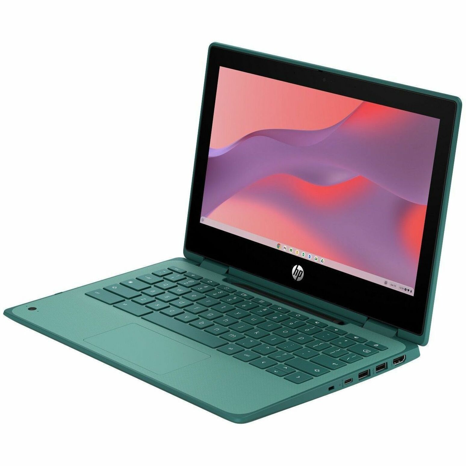 HP Fortis Flip G1i 11.6" Touchscreen Convertible 2 in 1 Notebook - HD - 60 Hz - Intel N250 - 8 GB - 128 GB SSD - Intel Chip - 1366 x 768 - Intel - In-plane Switching (IPS) Technology, BrightView - Front Camera/Webcam - IEEE 802.11ax Wireless LAN Standard — alternate image6