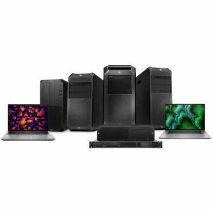 HP Z2 G9 Workstation - 1 x Intel Core i5 14th Gen i5-14500 - 32 GB - 512 GB SSD - Tower - Black - Intel W680 Chip - Serial ATA/600, NVMe Controller - 0, 1 RAID Levels - Gigabit Ethernet — alternate image1