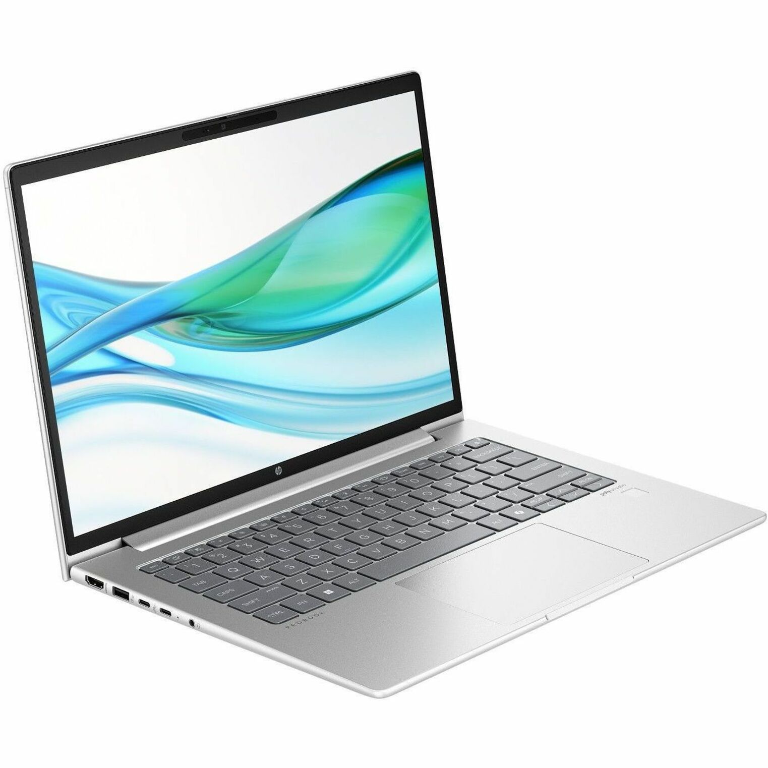 HP ProBook 445 G11 14" Notebook - WUXGA - 60 Hz - AMD Ryzen 5 7535U - 16 GB - 256 GB SSD - AMD Chip - 1920 x 1200 - AMD - In-plane Switching (IPS) Technology - IEEE 802.11ax Wireless LAN Standard — alternate image2