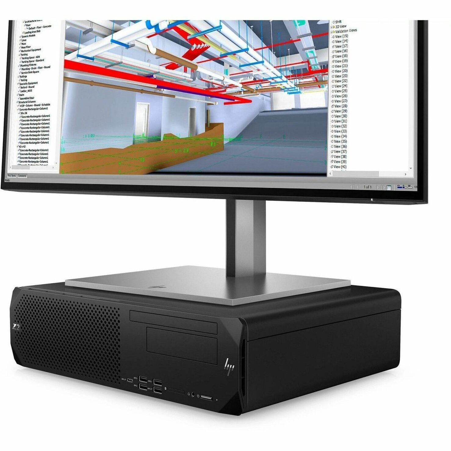 HP Z2 G9 Workstation - 1 x Intel Core i7 14th Gen i7-14700 - 32 GB - Small Form Factor - Black - Intel W680 Chip - Serial ATA/600, NVMe Controller - 0, 1 RAID Levels - Gigabit Ethernet — alternate image1