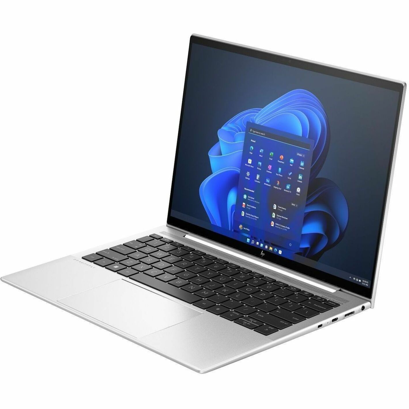 HP Dragonfly G4 13.5" Touchscreen Notebook - WUXGA+ - Intel Core i5 13th Gen i5-1335U - 16 GB - 256 GB SSD - Intel Chip - 1920 x 1280 - Intel - In-plane Switching (IPS) Technology, BrightView - Front Camera/Webcam - IEEE 802.11ax Wireless LAN Standard — alternate image2