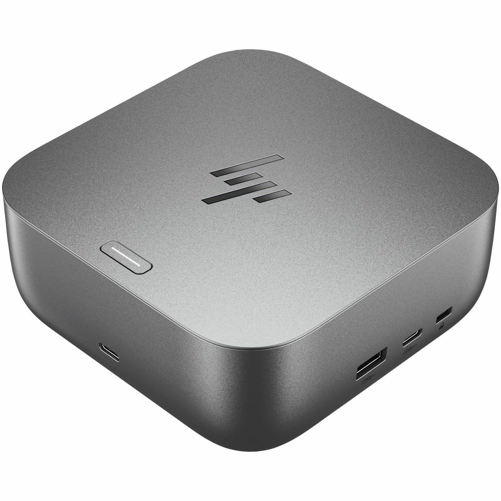 HP Thunderbolt 4 Ultra 280W G6 Dock - for Notebook, Desktop PC - Charging Capability - 330 W - Thunderbolt 4 - 4 Displays Supported - 8 x USB Ports - 5 x USB Type-A Ports - USB Type-A - 5 x USB Type-C Ports - USB Type-C - 1 x RJ-45 Ports - Network (RJ-45) - 1 x HDMI Ports - HDMI - 2 x DisplayPorts - DisplayPort - Thunderbolt - 1 x Thunderbolt 4 Ports - Wired - 2.5 Gigabit Ethernet - Windows 10, Windows 11, macOS, Linux, ThinPro, ChromeOS - 280W — alternate image5