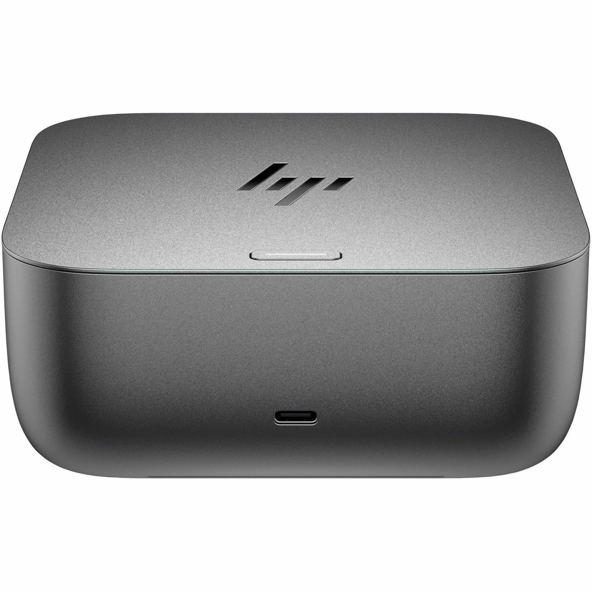 HP Thunderbolt 4 100W G6 Dock - for Desktop PC, Notebook - Charging Capability - 120 W - Thunderbolt 4 - 4 Displays Supported - 5 x USB Ports - 3 x USB Type-A Ports - USB Type-A - 2 x USB Type-C Ports - USB Type-C - 1 x RJ-45 Ports - Network (RJ-45) - 1 x HDMI Ports - HDMI - 2 x DisplayPorts - DisplayPort - Thunderbolt - 1 x Thunderbolt 4 Ports - Wired - 2.5 Gigabit Ethernet - Windows 10, Windows 11, macOS, Linux, ChromeOS, ThinPro - 100W — alternate image2