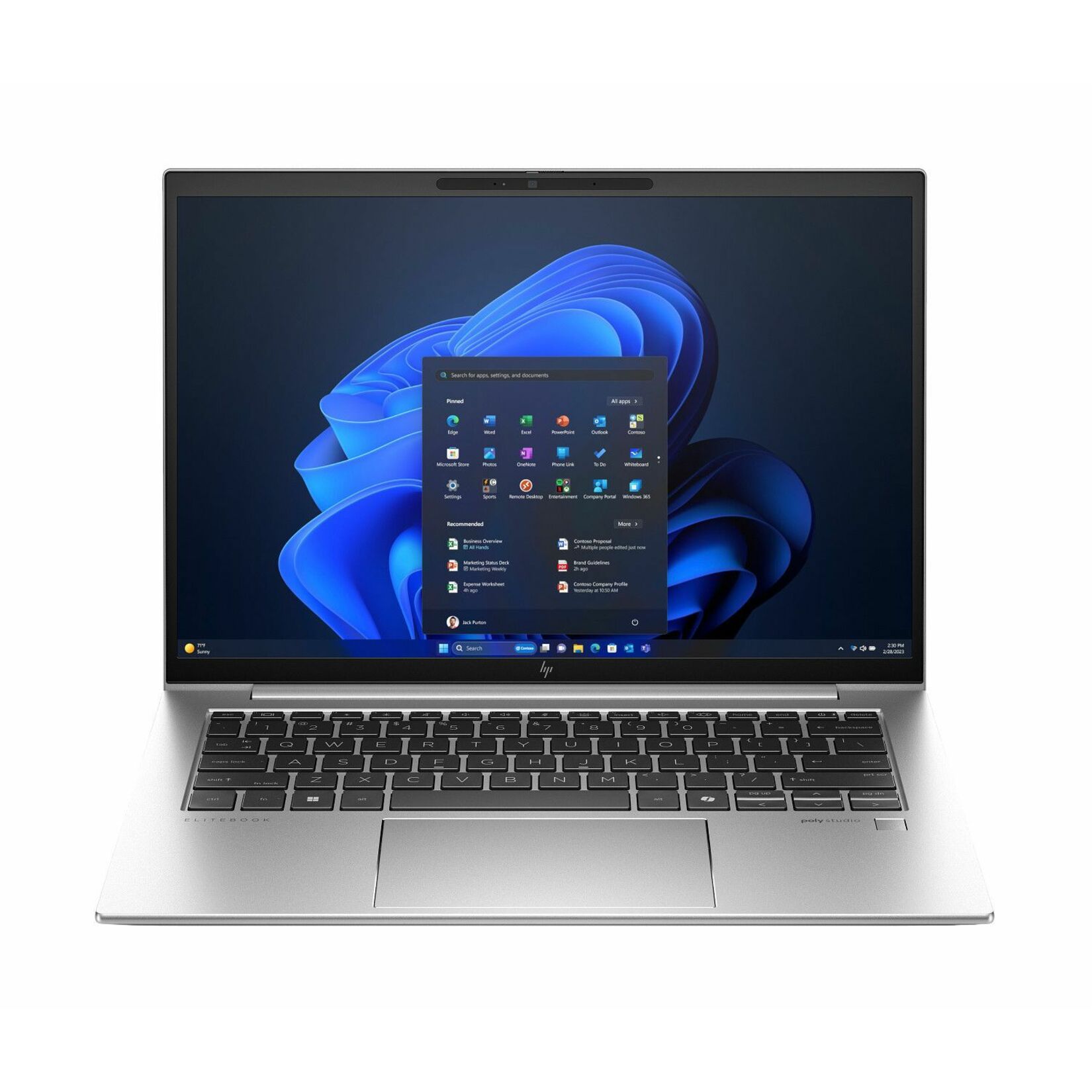 HP EliteBook 840 G11 14" Notebook - WUXGA - Intel Core Ultra 5 125U - vPro Technology - 16 GB - 512 GB SSD - Pike Silver - Intel Chip - 1920 x 1200 - Windows 11 Pro - Intel - In-plane Switching (IPS) Technology - Front Camera/Webcam - IEEE 802.11be Wireless LAN Standard