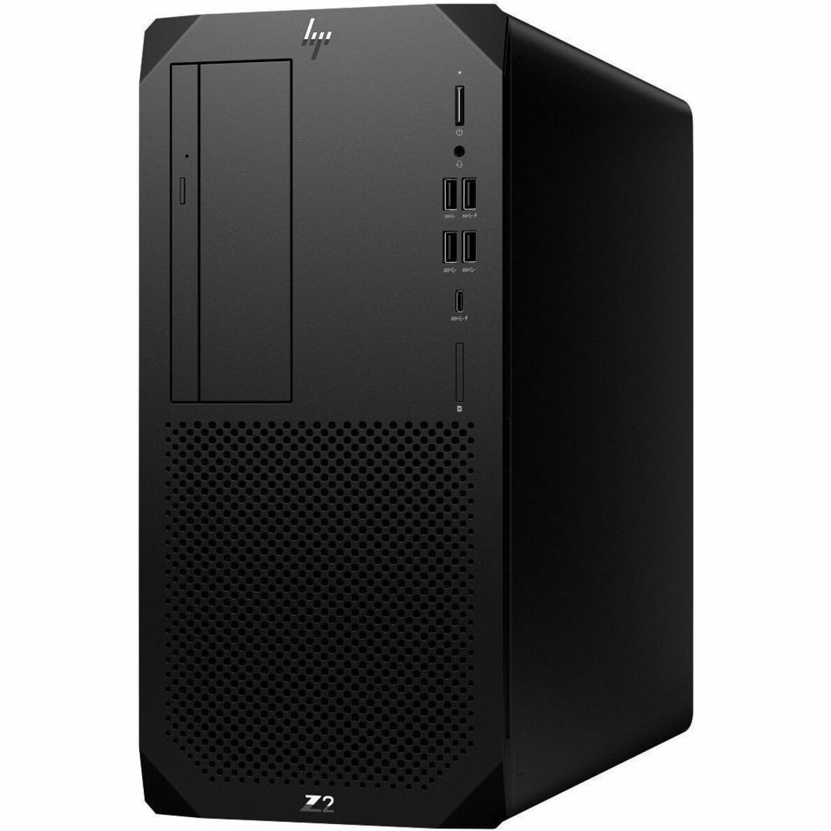 HP Z2 G9 Workstation - Intel Core i7 12th Gen i7-12700 - 32 GB - 1 TB HDD - Tower - Intel W680 Chip - Ubuntu 22.04 LTS - NVIDIA 12 GB Graphics - Serial ATA/600 Controller - 0, 1 RAID Levels - Ethernet — left