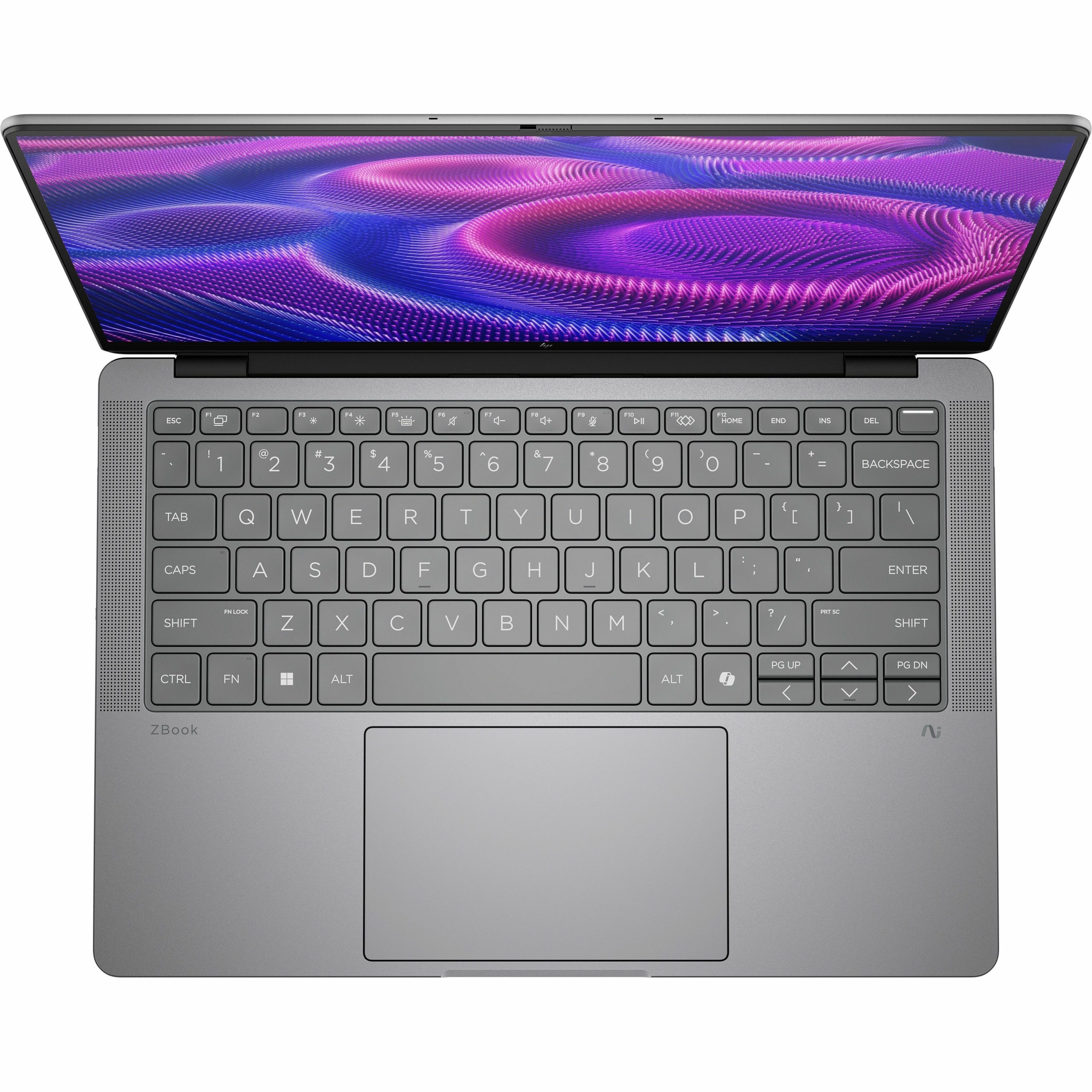 HP ZBook Ultra G1a 14" Touchscreen Mobile Workstation - 2.8K - AMD Ryzen AI MAX PRO 385 - 32 GB - 1 TB SSD - English Keyboard - Meteor Silver - Smart Buy - AMD Chip - 2880 x 1800 - Windows 11 Pro - AMD Radeon 8050S Graphics - In-plane Switching (IPS) Technology, BrightView - Front Camera/Webcam - 14.50 Hours Battery Run Time - IEEE 802.11be Wireless LAN Standard — alternate image2