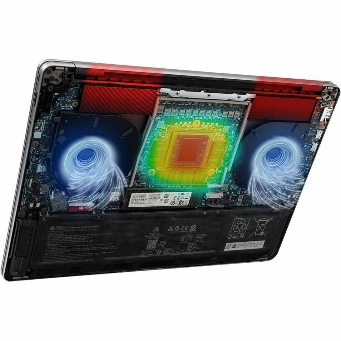 HP ZBook Ultra G1a 14" Touchscreen Mobile Workstation - 2.8K - AMD Ryzen AI MAX PRO 380 - 16 GB - 1 TB SSD - English Keyboard - Meteor Silver - Smart Buy - AMD Chip - 2880 x 1800 - Windows 11 Pro - AMD Radeon Graphics - In-plane Switching (IPS) Technology, BrightView - Front Camera/Webcam - 14.50 Hours Battery Run Time - IEEE 802.11be Wireless LAN Standard — alternate image10