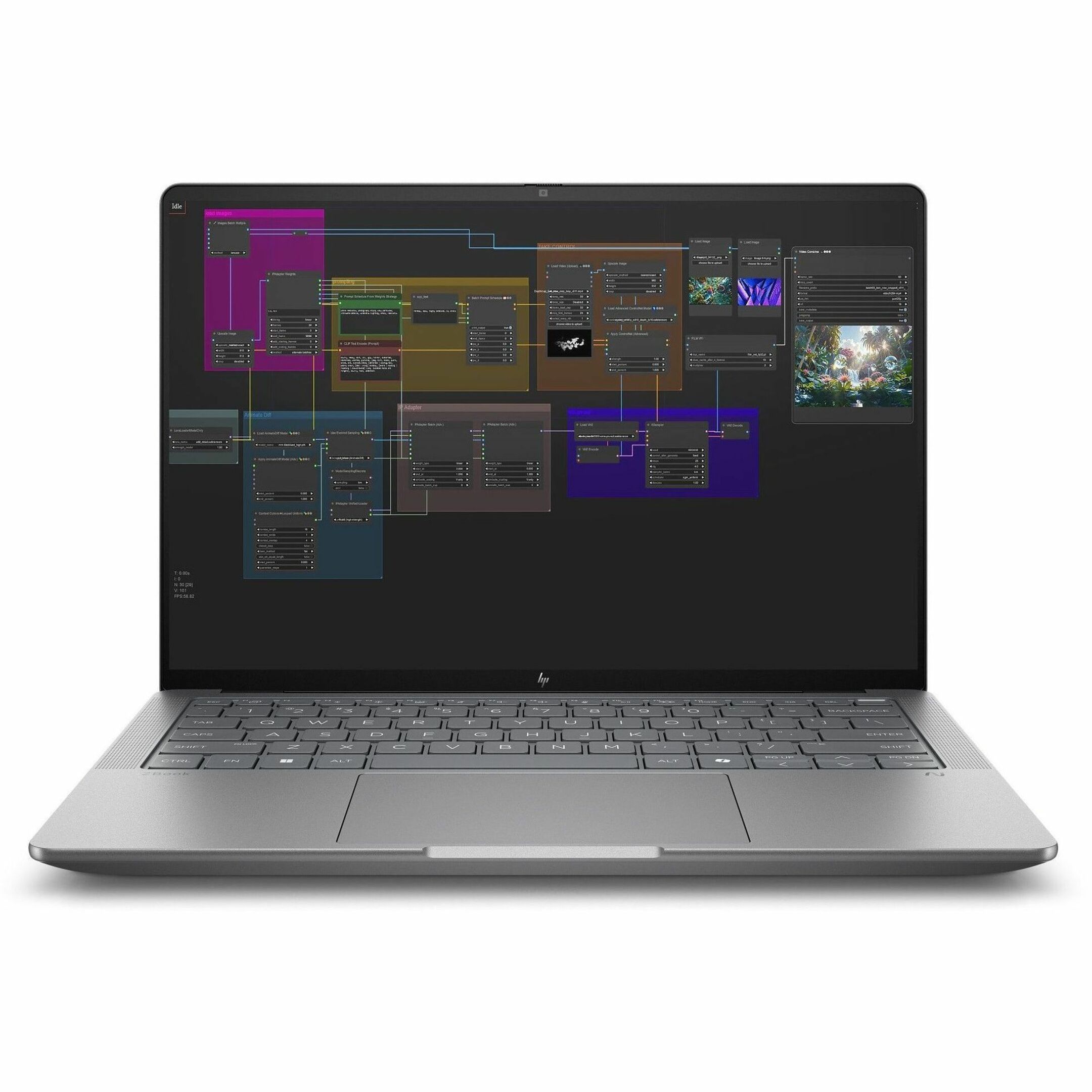 HP ZBook Ultra G1a 14" Mobile Workstation - WUXGA - AMD Ryzen AI MAX PRO 380 - 16 GB - 512 GB SSD - English Keyboard - Meteor Silver - Smart Buy - AMD Chip - 1920 x 1200 - Windows 11 Pro - AMD Radeon Graphics - In-plane Switching (IPS) Technology - Front Camera/Webcam - 14.50 Hours Battery Run Time - IEEE 802.11be Wireless LAN Standard — alternate image5