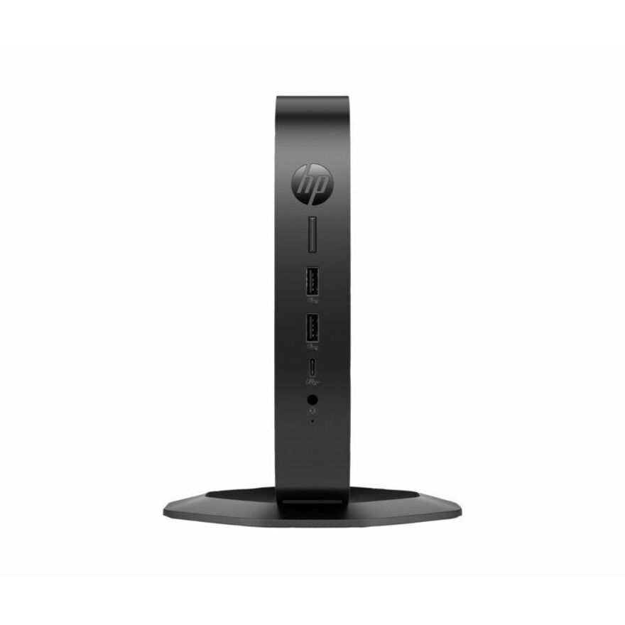 HP Elite t660 Thin Client - Intel U-series U300E Penta-core (5 Core) 1.10 GHz - TAA Compliant - Intel Chip - 8 GB RAM DDR5 SDRAM - 64 GB Flash - Intel - Gigabit Ethernet - Windows 11English) - DisplayPort - Network (RJ-45) - 7 Total USB Port(s) - 2 USB 2.0 Port(s) - USB Type-C