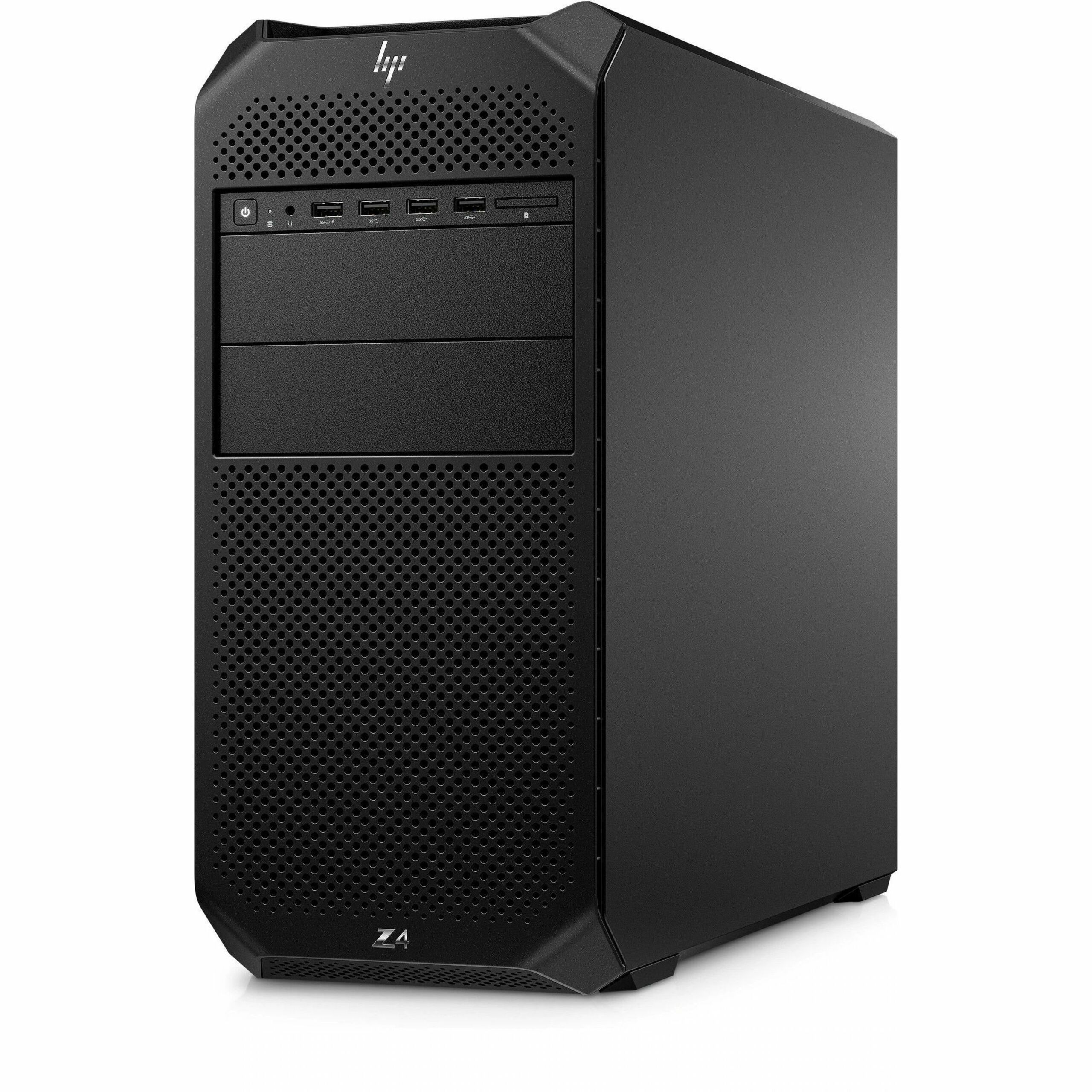 HP Z4 G5 Workstation - 1 x Intel Xeon w3-2535 - 16 GB - 512 GB SSD - Tower - Black - Smart Buy - Intel W790 Chip - Windows 11 Pro - NVIDIA 20 GB Graphics - Serial ATA/600, NVMe Controller - 0, 1, 5, 10 RAID Levels - French Keyboard - Gigabit Ethernet — leftmaximum