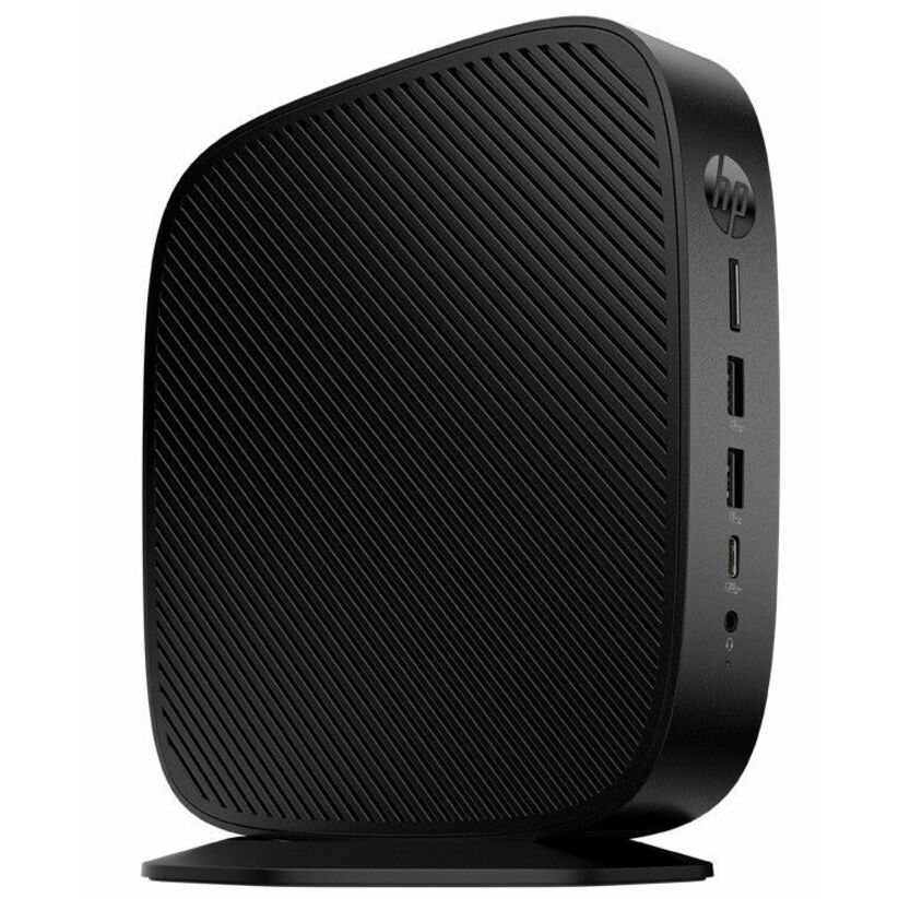 HP Elite t660 Thin Client - Intel U-series U300E Penta-core (5 Core) 1.10 GHz - TAA Compliant - Intel Chip - 16 GB RAM DDR5 SDRAM - 32 GB Flash - Intel - Gigabit Ethernet - HP ThinProFrench) - DisplayPort - Network (RJ-45) - 7 Total USB Port(s) - 2 USB 2.0 Port(s) - USB Type-C - French Keyboard - 45 W