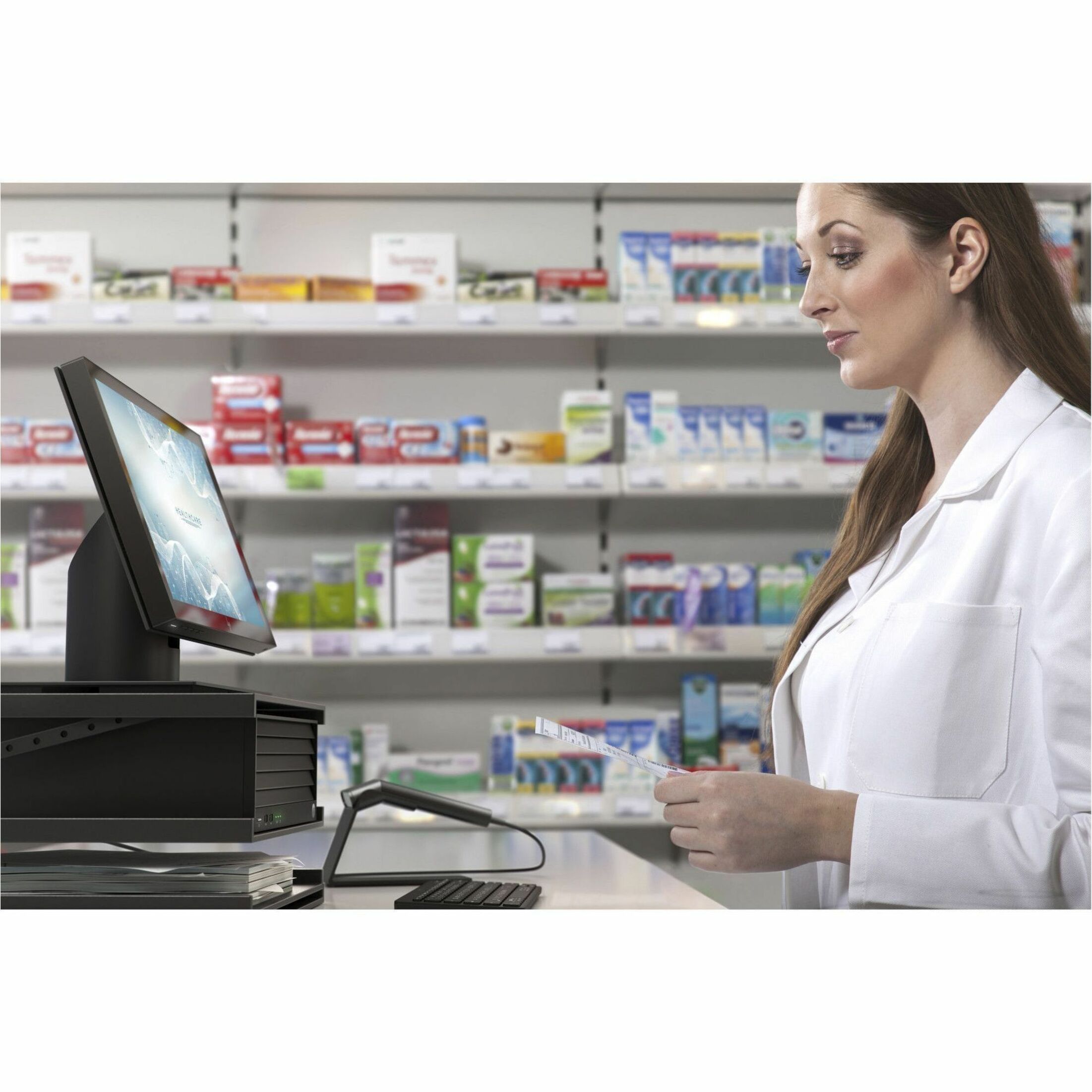 HP Engage Flex Pro-C G2 POS Terminal - (Intel Core i3 i3-13100E 3.30 GHz - 16 GB DDR5 SDRAM - 256 GB SSD M.2 — alternate image5