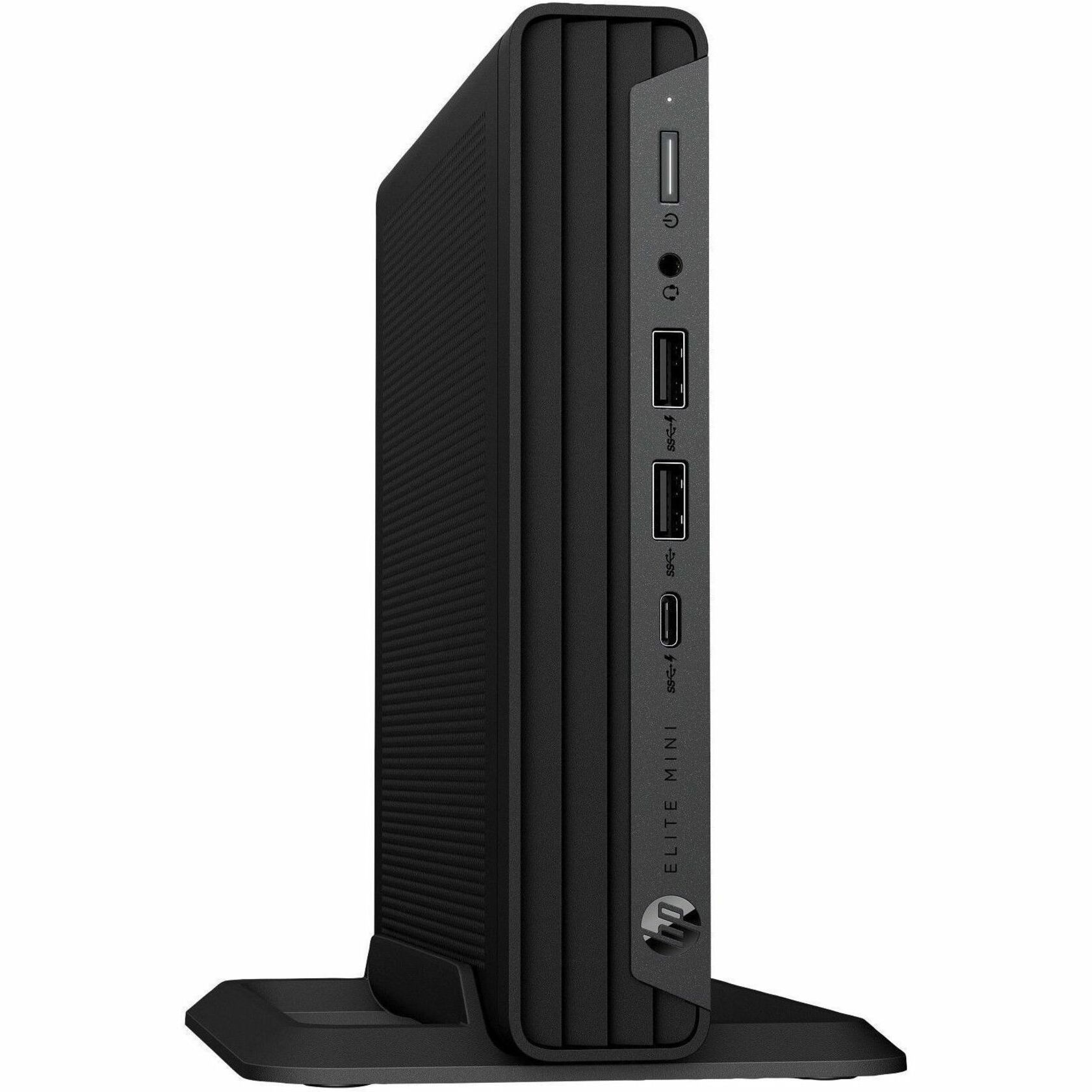 HP Elite Mini 600 G9 Desktop Computer - Intel Core i5 12th Gen i5-12600T - 16 GB - 512 GB PCI Express NVMe 4.0 SSD - Mini PC - Intel Q670 Chip - Windows 11 Pro - Intel UHD Graphics 770 DDR5 SDRAM - 90 W — alternate image2