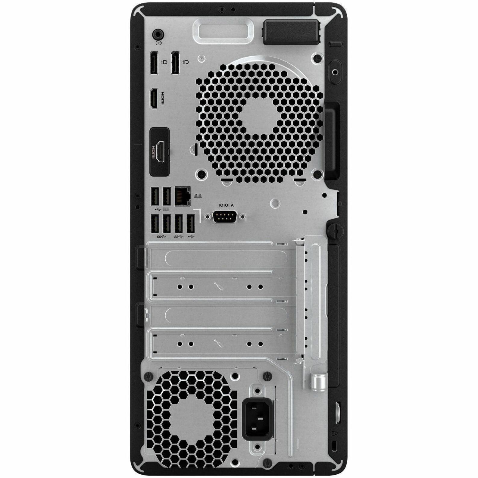HP Elite 600 G9 Desktop Computer - Intel Core i5 12th Gen i5-12500 - vPro Technology - 16 GB - 512 GB PCI Express NVMe 4.0 SSD - Tower - Intel Q670 Chip - Windows 11 Pro - Intel UHD Graphics 730 DDR5 SDRAM - Wi-Fi 6E (IEEE 802.11ax) - 260 W — rearmaximum