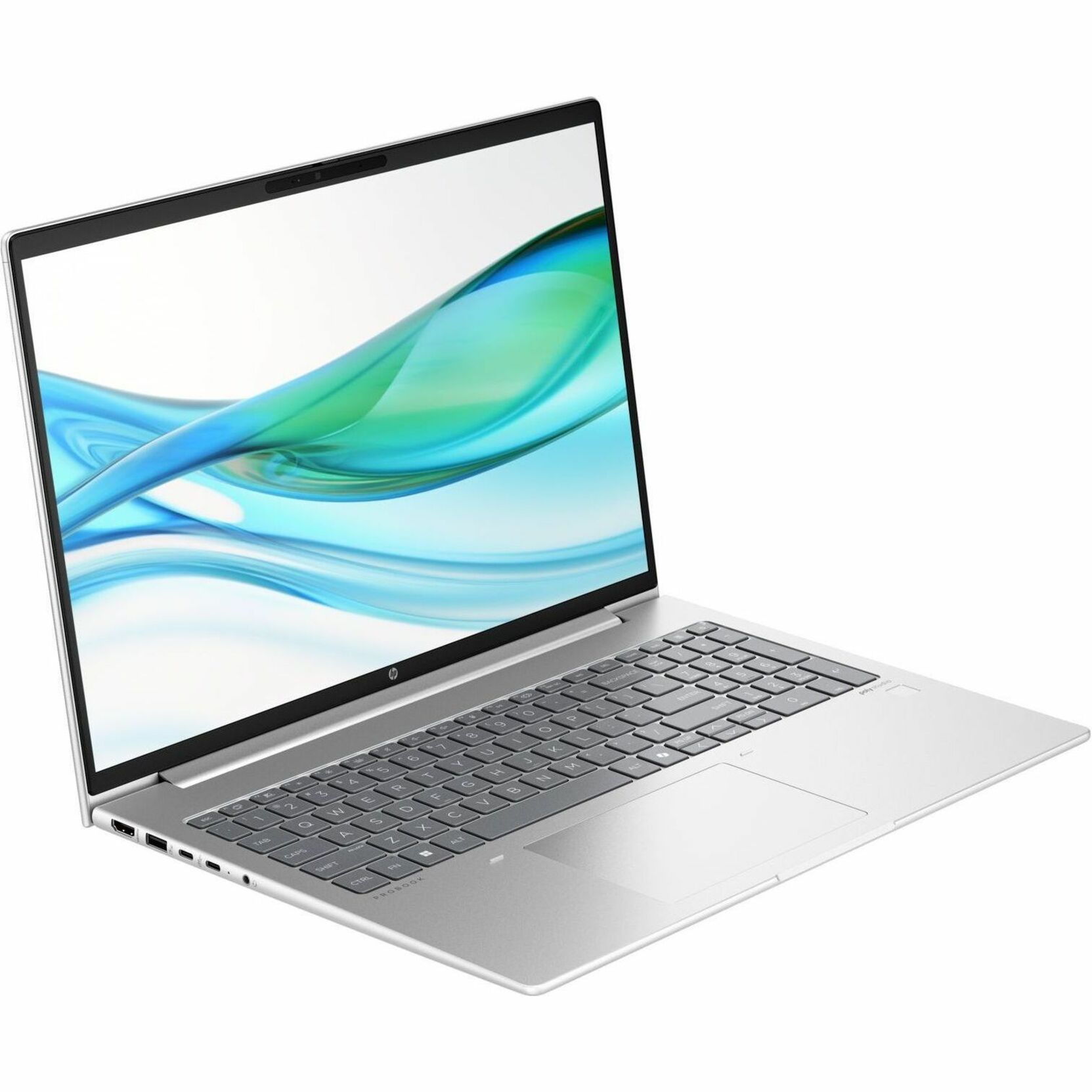HP ProBook 465 G11 16" Notebook - WUXGA - AMD Ryzen 5 7535U - 16 GB - 256 GB SSD - Pike Silver - AMD Chip - 1920 x 1200 - Windows 11 Pro - AMD Radeon 660M Graphics - In-plane Switching (IPS) Technology - Front Camera/Webcam — alternate image1