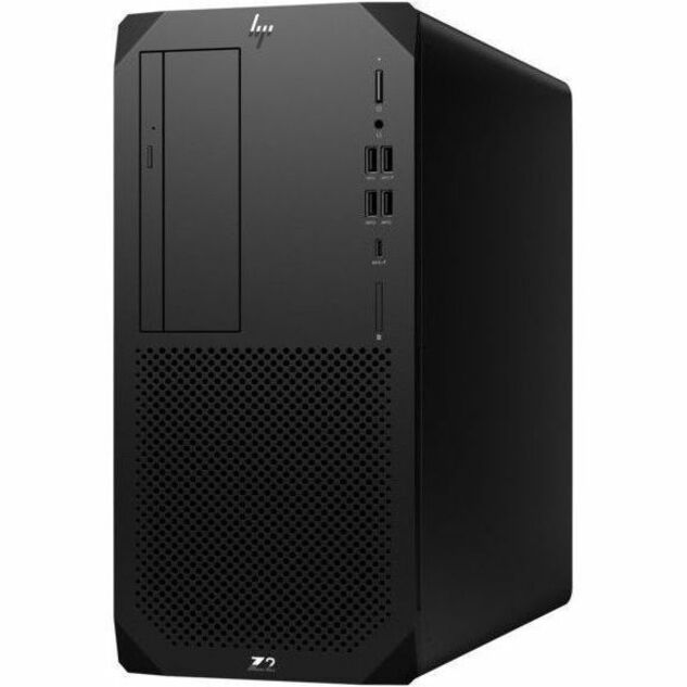 HP Z2 G9 Workstation - 1 x Intel Core i5 14th Gen i5-14600 - 16 GB - 512 GB SSD - Tower - Black - Intel W680 Chip - Serial ATA/600, NVMe Controller - 0, 1 RAID Levels - Gigabit Ethernet — leftmaximum