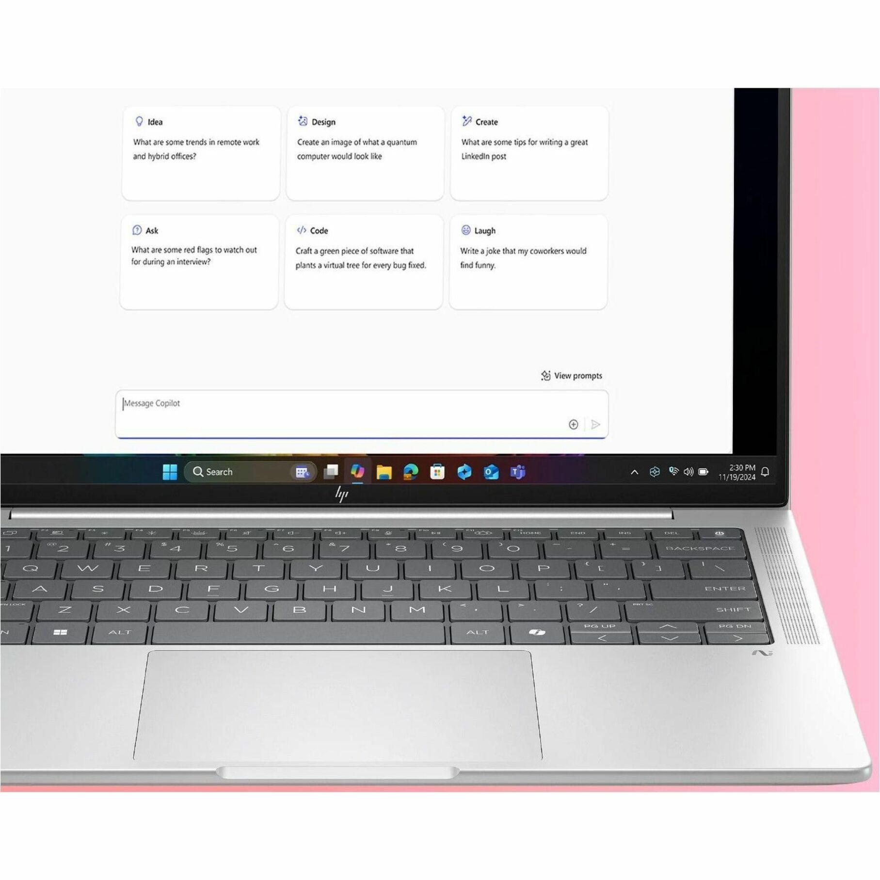 HP EliteBook X G1i 14" Notebook - Intel Core Ultra 7 2nd Gen 268V - 32 GB - 512 GB SSD - Intel Chip - LTE - Intel - 5G - IEEE 802.11be Wireless LAN Standard — alternate image1