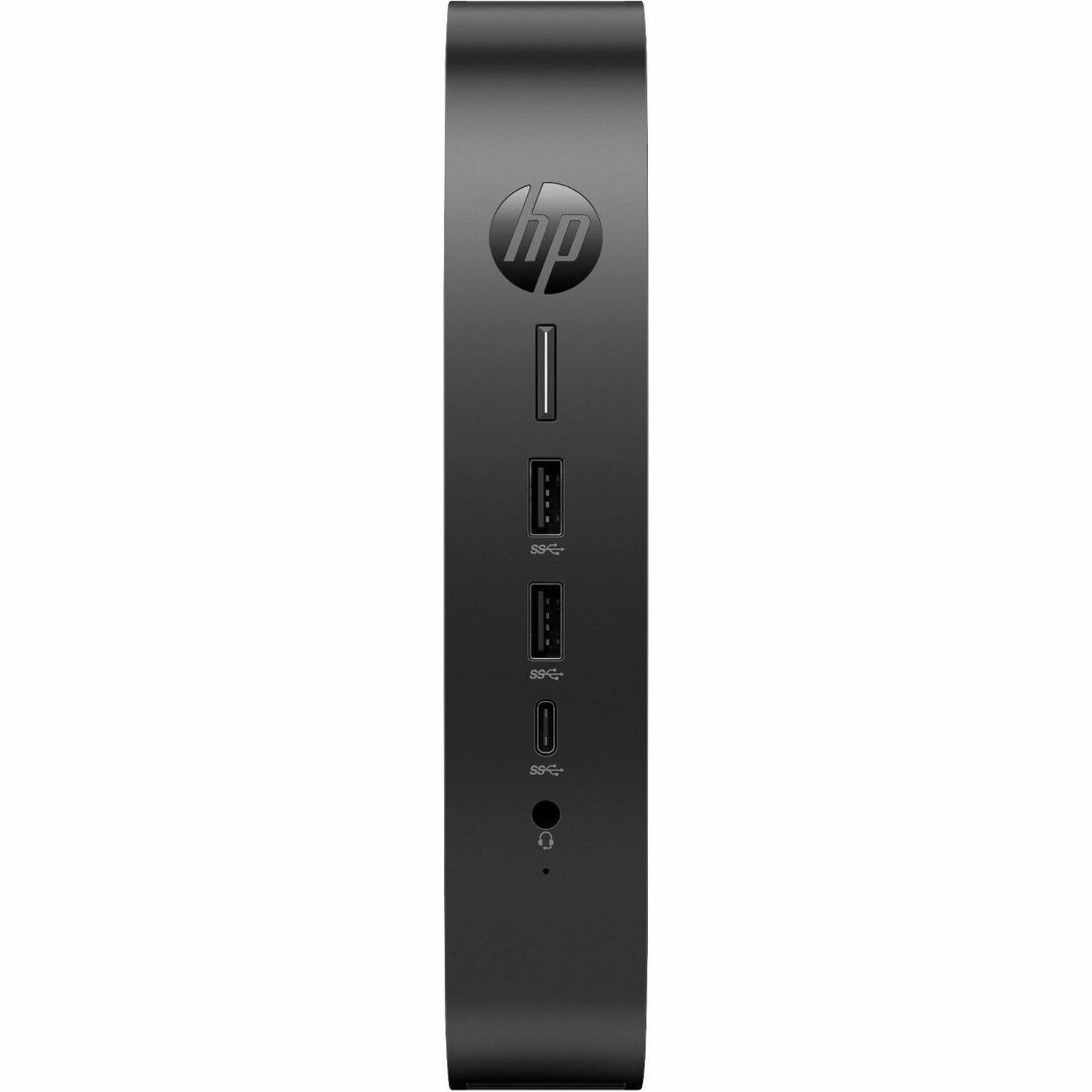 HP tz655 Zero Client - AMD Ryzen Embedded R2314 Quad-core (4 Core) 2.10 GHz - TAA Compliant - AMD Chip - 8 GB RAM DDR4 SDRAM - DDR4-3200/PC4-25600 - 32 GB Flash - AMD Radeon Graphics - Gigabit Ethernet - HP Smart Zero Core - DisplayPort - Network (RJ-45) - 7 Total USB Port(s) - 2 USB 2.0 Port(s) - USB Type-C - 45 W — frontmaximum