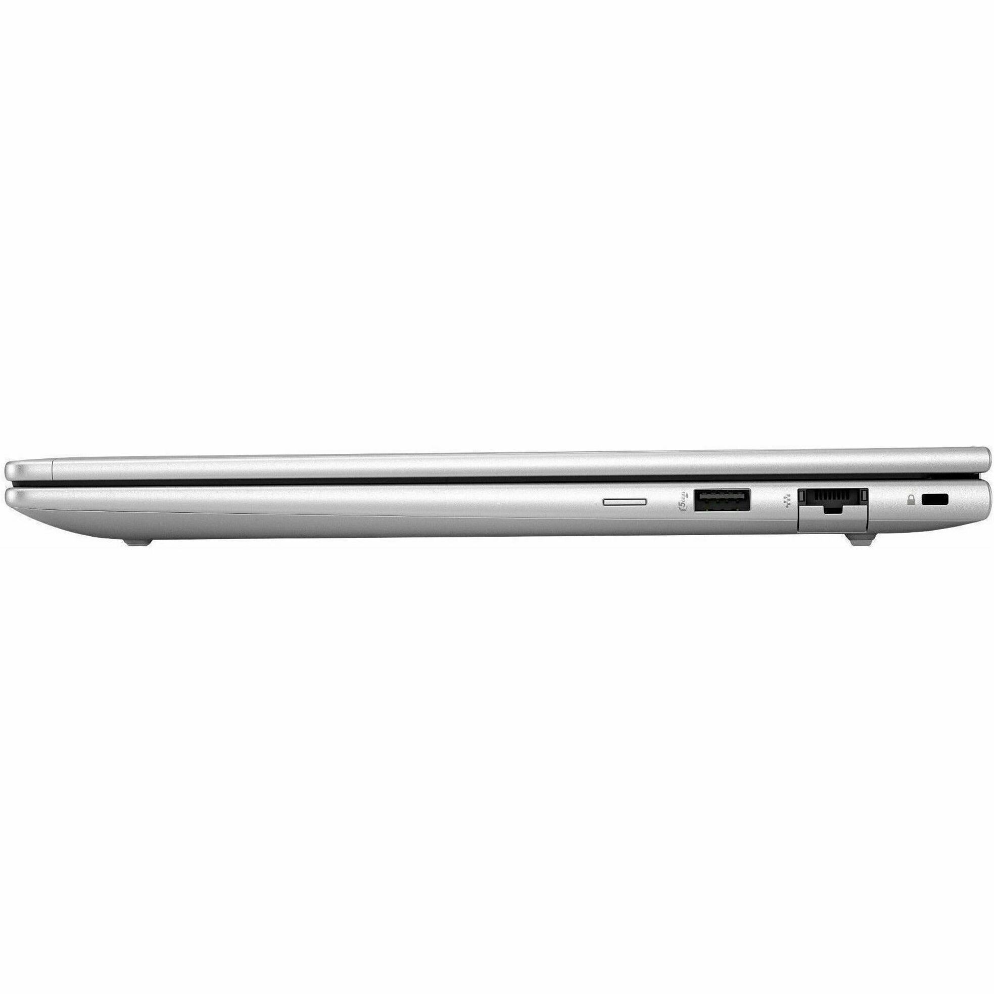 HP EliteBook 645 G11 14" Notebook - WUXGA - AMD Ryzen 5 7535U - 16 GB - 512 GB SSD - Pike Silver - AMD Chip - 1920 x 1200 - Windows 11 Pro - AMD Radeon 660M Graphics - In-plane Switching (IPS) Technology - Front Camera/Webcam - IEEE 802.11ax Wireless LAN Standard — leftmaximum