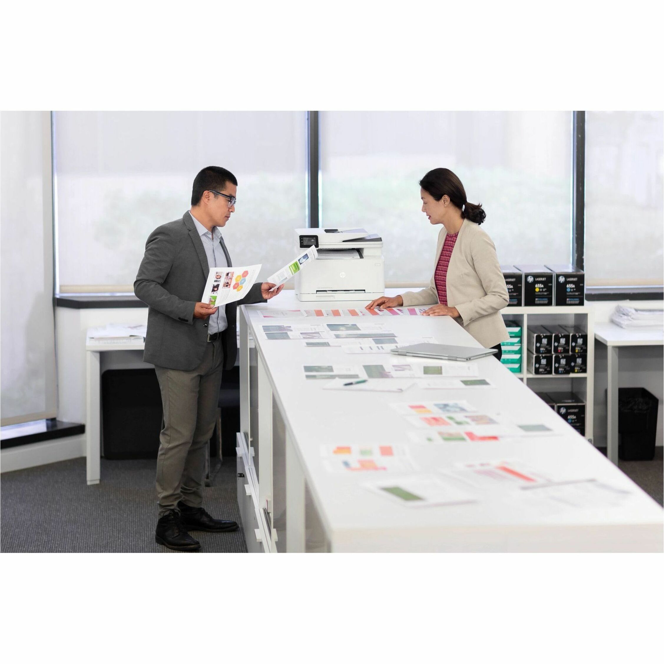 HP 225AC Black Contract Original LaserJet Toner Cartridge - 45000 Pages — alternate image2