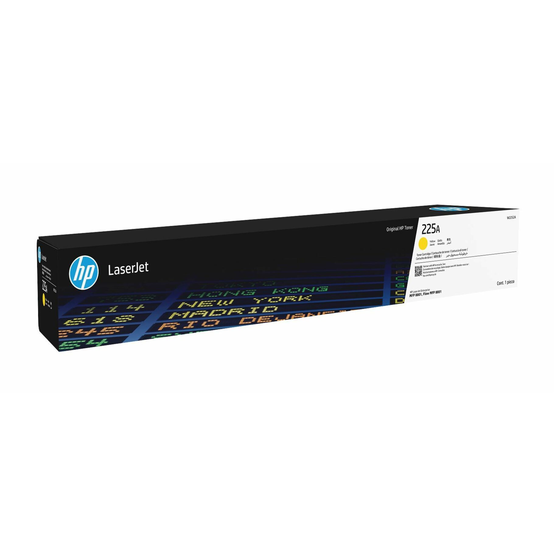 HP 225A Original Standard Yield Laser Toner Cartridge - Yellow Pack - 40000 Pages