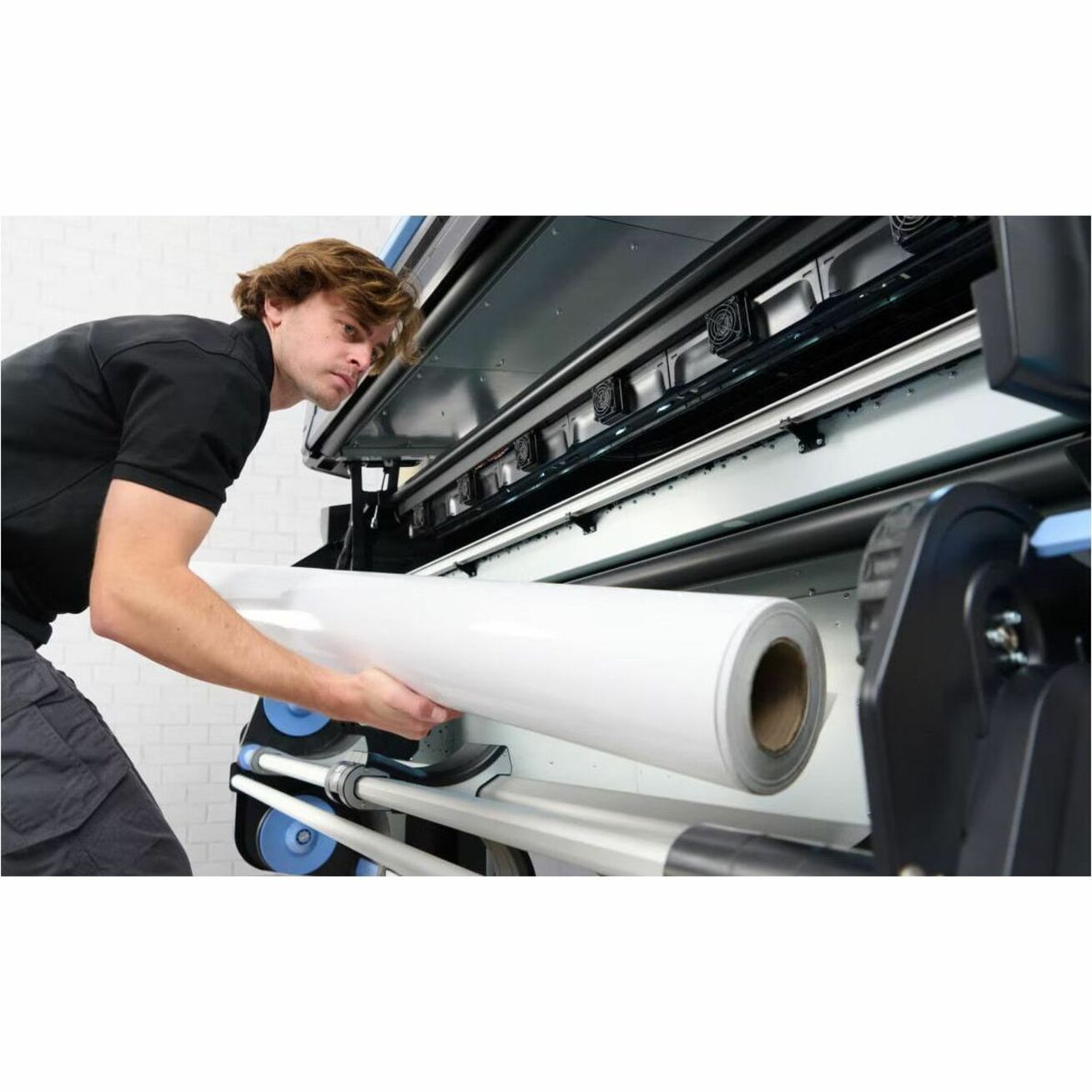 HP Latex 730W Inkjet Large Format Printer - Color - 4 Color(s) - 334 ft²/h Color Speed - Banner — alternate image3