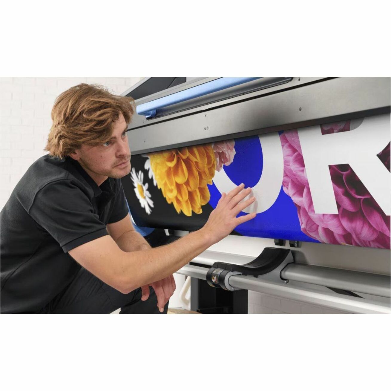 HP Latex 830 Inkjet Large Format Printer - Color - 4 Color(s) - 388 ft²/h Color Speed - Banner — alternate image3