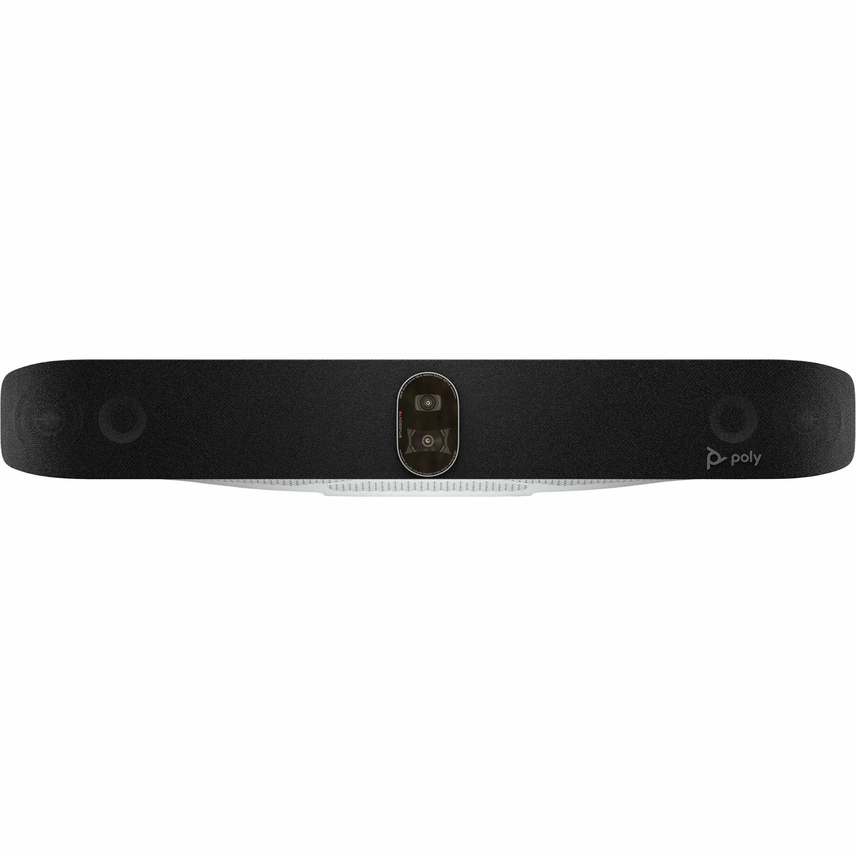 Poly Studio X72 All-In-One Video Bar - For Meeting Room, Video Conferencing, Audio Conferencing - Large Room Size Supported - 3840 x 2160 Video (Live) - H.323, SIP, H.235.6 - 4K - 1 x HDMI In - 2 x HDMI Out - USB - Wall Mountable — alternate image3
