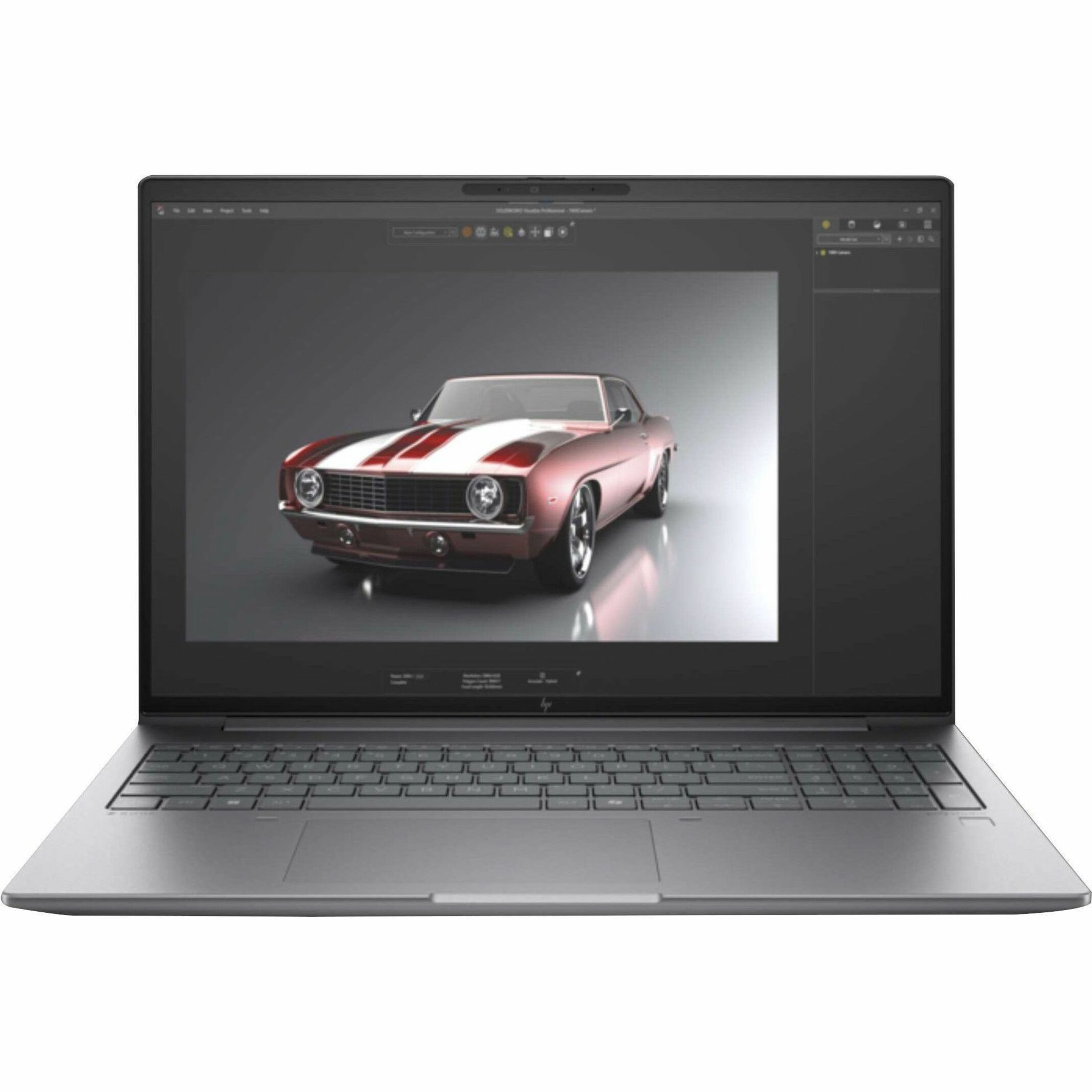 HP ZBook Power G11 16" Mobile Workstation - WUXGA - 60 Hz - Intel Core Ultra 7 1st Gen 165H - 64 GB - 1 TB SSD - Intel Chip - 1920 x 1200 - Eyesafe, In-plane Switching (IPS) Technology - Front Camera/Webcam - IEEE 802.11ax Wireless LAN Standard — frontmaximum