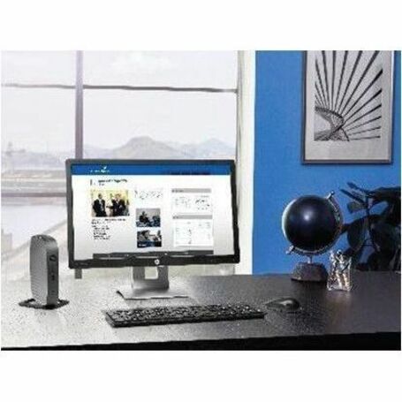HP Elite t660 Thin Client - Intel U-series U300E Penta-core (5 Core) 1.10 GHz - TAA Compliant - Intel Chip - 8 GB RAM DDR5 SDRAM - 256 GB SSD - Intel - Gigabit Ethernet - Windows 11 IoT Enterprise LTSC 2024French) - DisplayPort - Network (RJ-45) - 7 Total USB Port(s) - 2 USB 2.0 Port(s) - USB Type-C - French Keyboard - 45 W — alternate image10