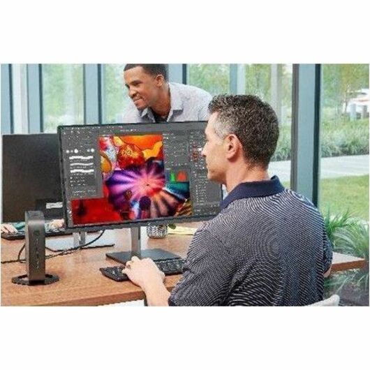 HP Elite t660 Thin Client - Intel U-series U300E Penta-core (5 Core) 1.10 GHz - TAA Compliant - Intel Chip - 8 GB RAM DDR5 SDRAM - 256 GB SSD - Intel - Gigabit Ethernet - Windows 11 IoT Enterprise LTSC 2024French) - DisplayPort - Network (RJ-45) - 7 Total USB Port(s) - 2 USB 2.0 Port(s) - USB Type-C - French Keyboard - 45 W — alternate image11
